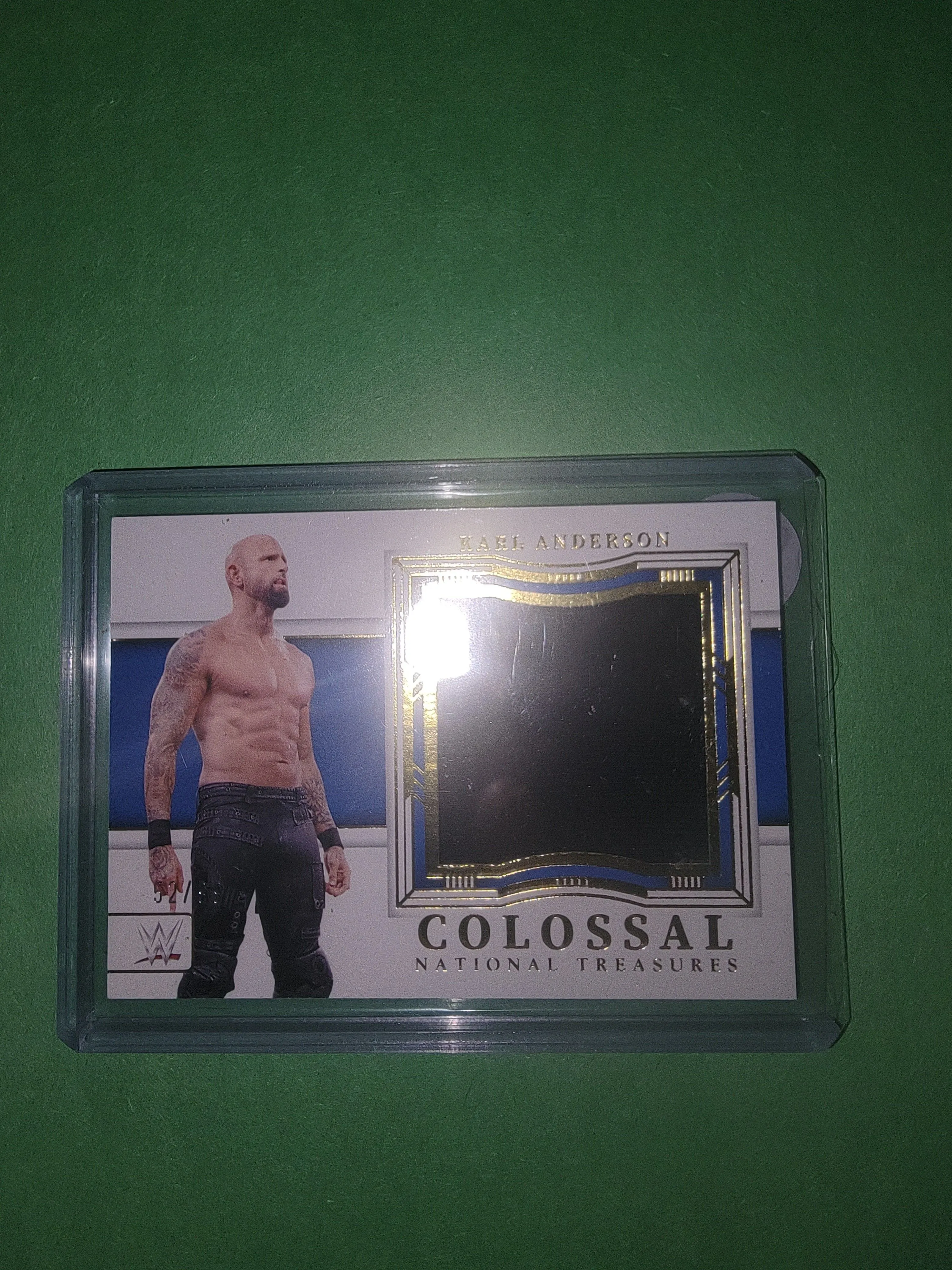 Product image for 2024 National Treasures Colossal Materials Karl Anderson 52/99