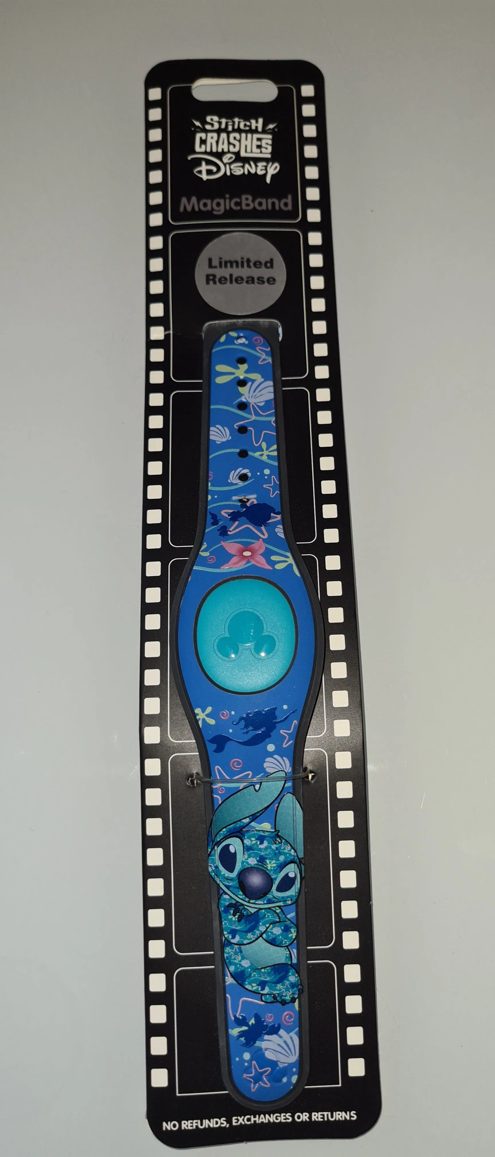 Product image for 2021 Stitch Crashes Disney The Little Mermaid Magic Band