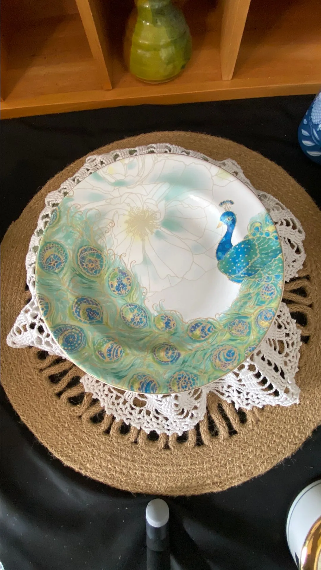 Product image for Peacock Dessert Plates