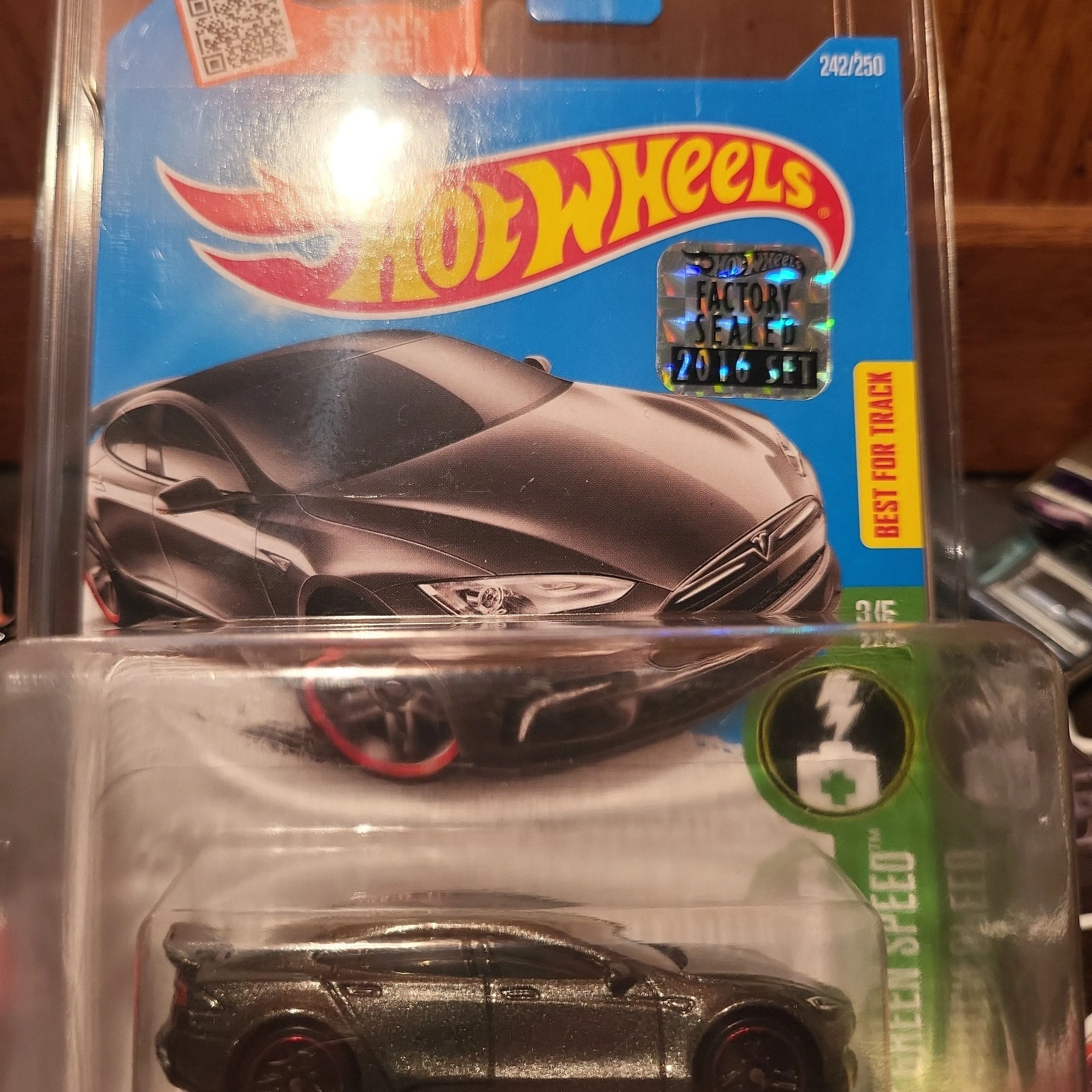 Product image for Tesla Model S Factory Sealed 2016 Hot Wheels