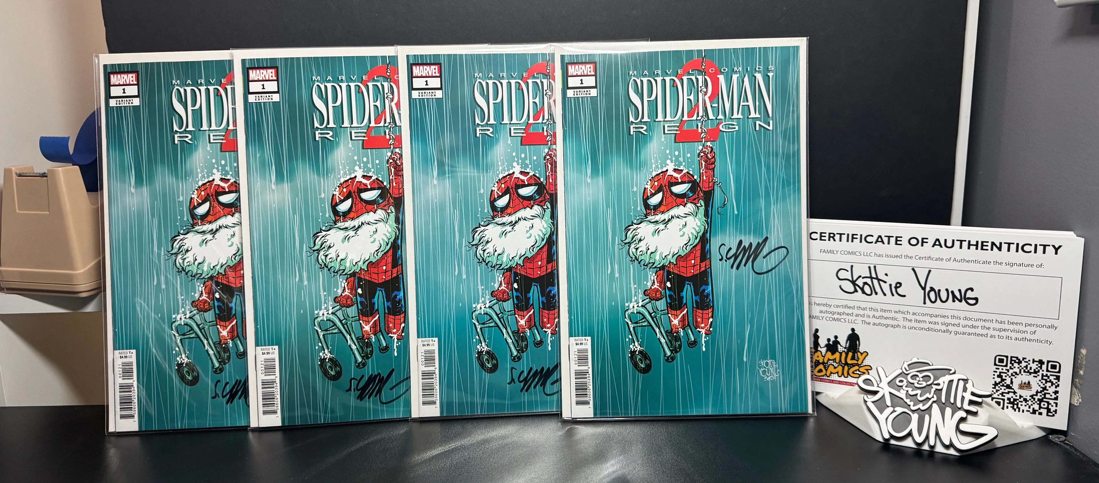 Product image for Spider-Man Reign 2, Skottie Young: Signed by Skottie