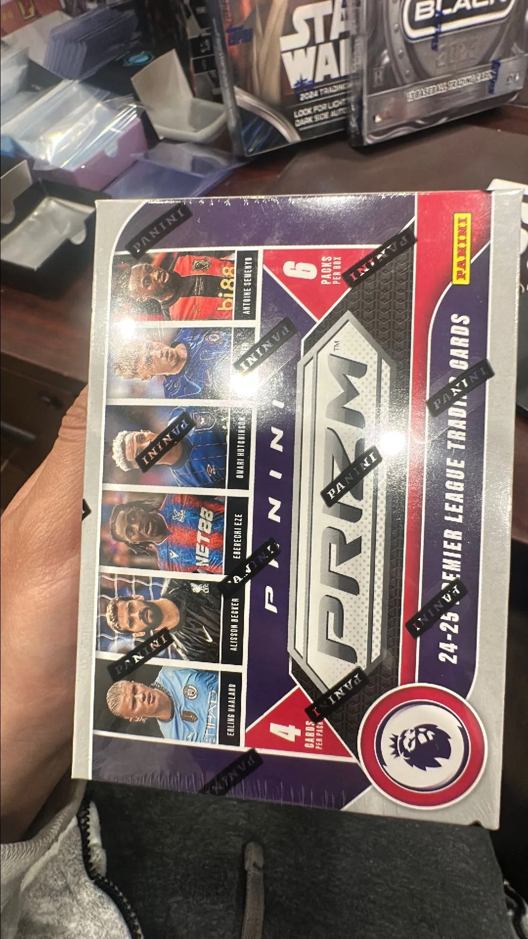 Product image for 2024 soccer prizm blaster premier league