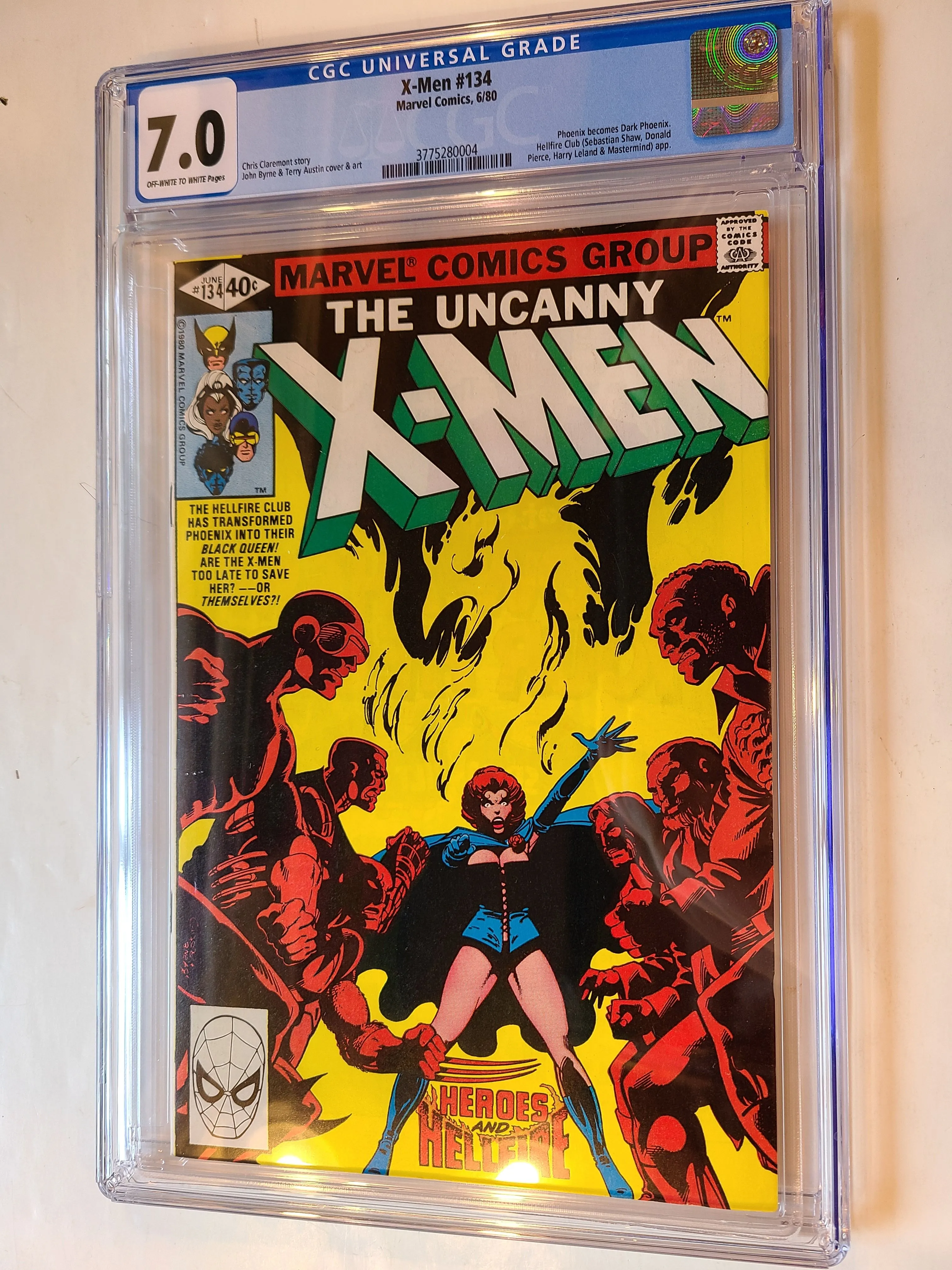 Product image for THE UNCANNY X-MEN # 134 MARVEL 1980 CGC 7.0 1st App Dark Phoenix