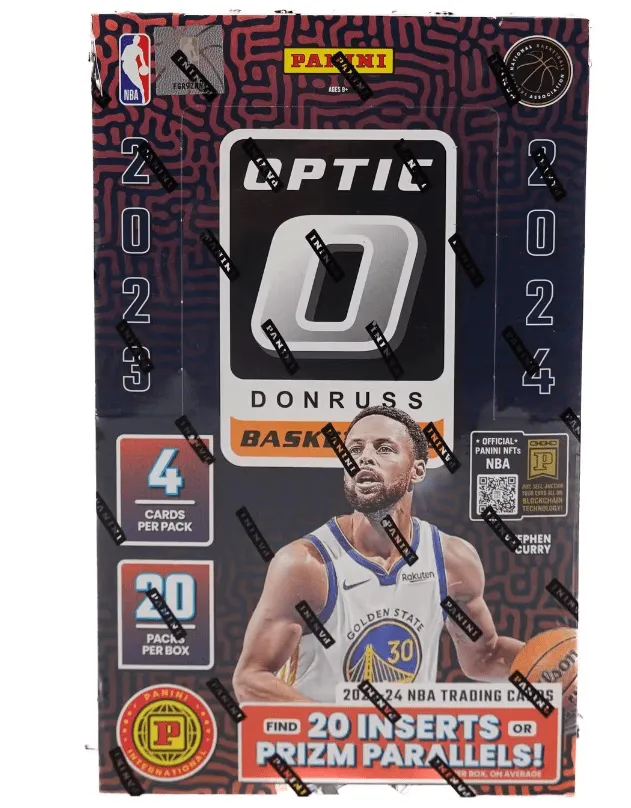 Product image for 2023-24 Panini Donruss Optic Basketball Hobby International Box