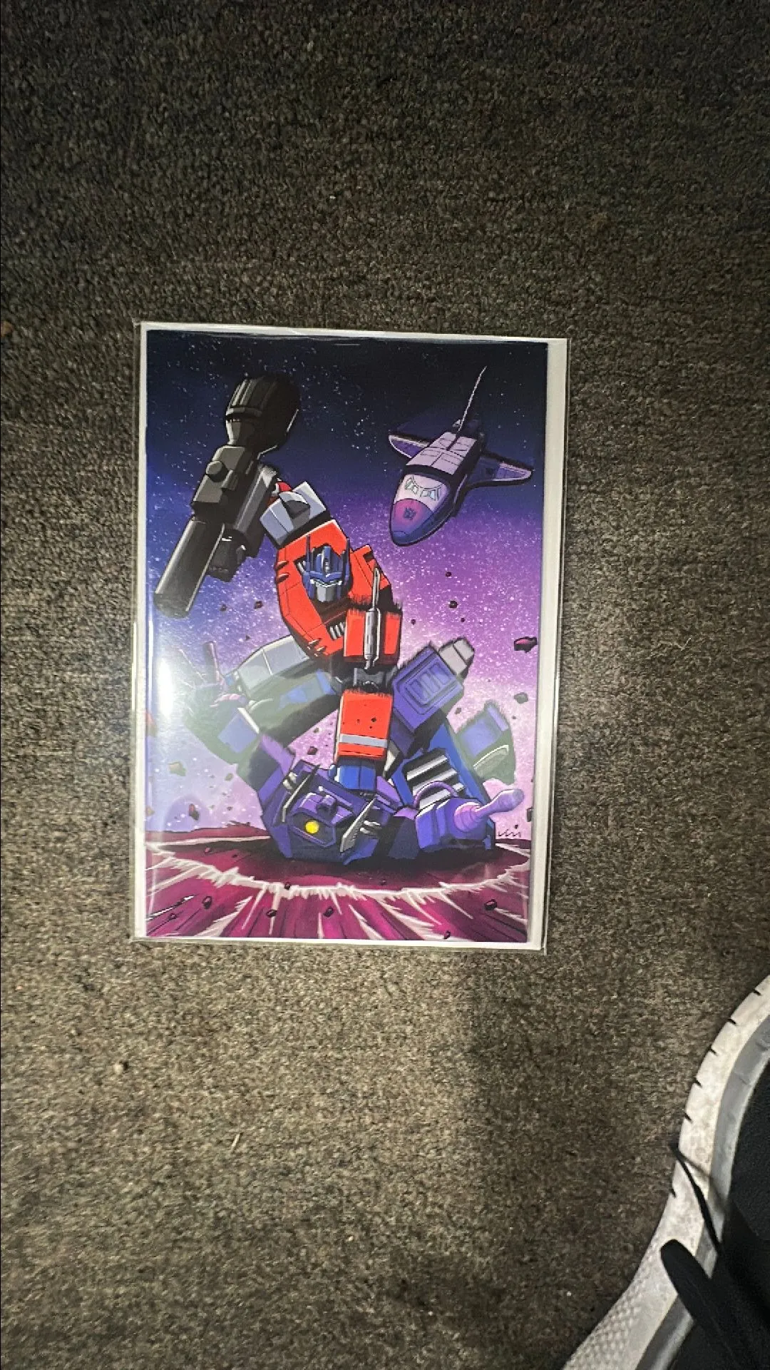 Product image for Transformers 10, Jim Stafford Virgin Variant Limited to 750 with COA