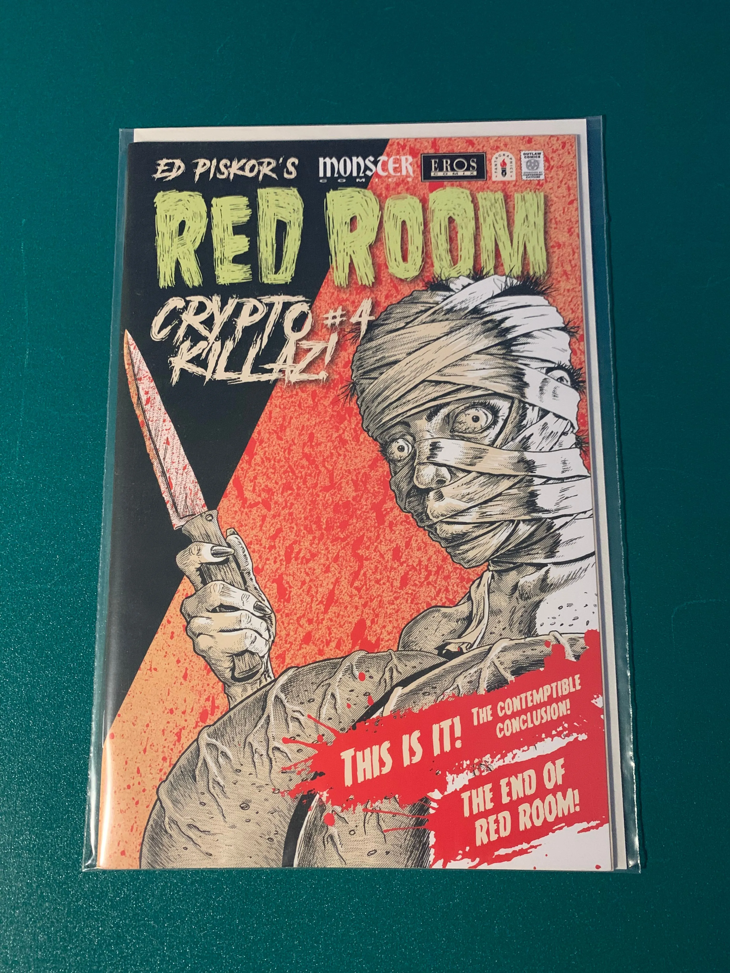 RED ROOM: CRYPTO KILLAZ! #4 Piskor Fantagraphics 2023 · Whatnot: Shop,  Sell, Connect