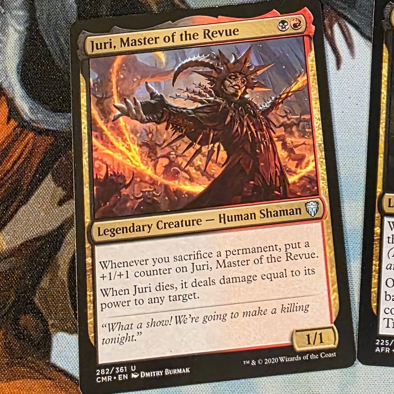 Rakdos Aristocrats Starter Kit: Juri, Master of the Revue: Sacrifice for  Power  Whatnot: Shop, Sell, Connect