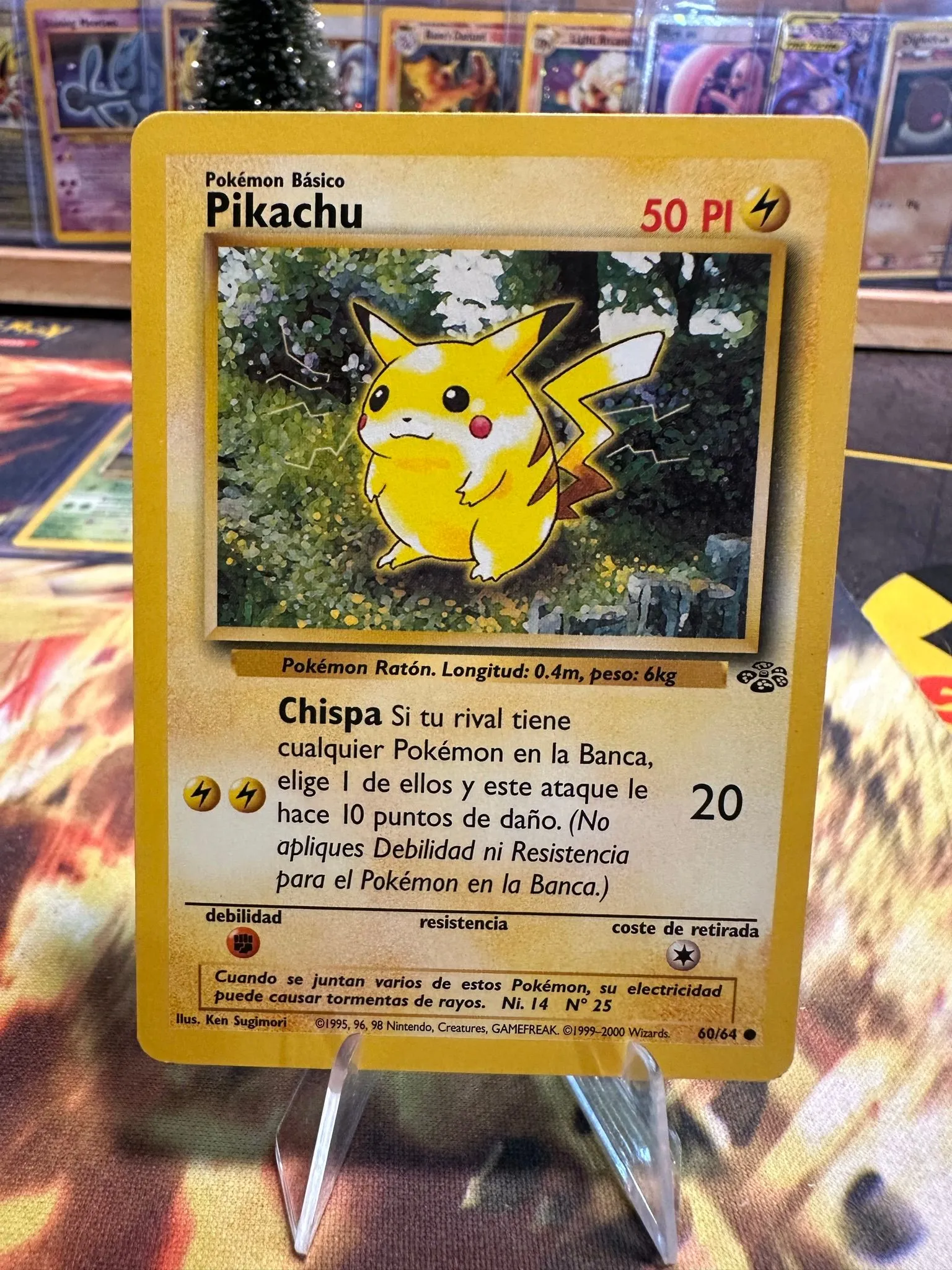 Pikachu Jungle Non Holo Spanish  Whatnot: Shop, Sell, Connect