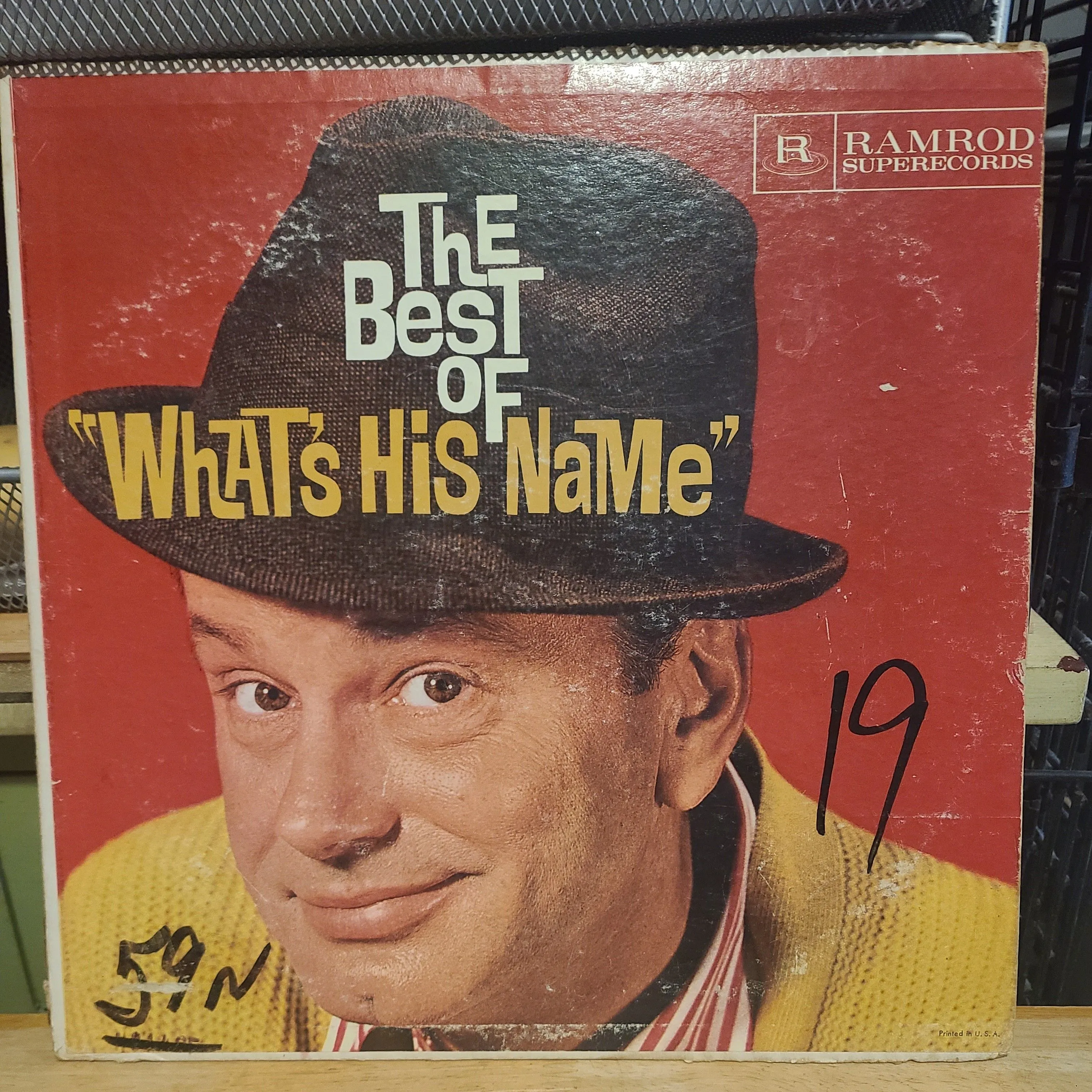 Product image for Vinyl The Best Of What's His Name