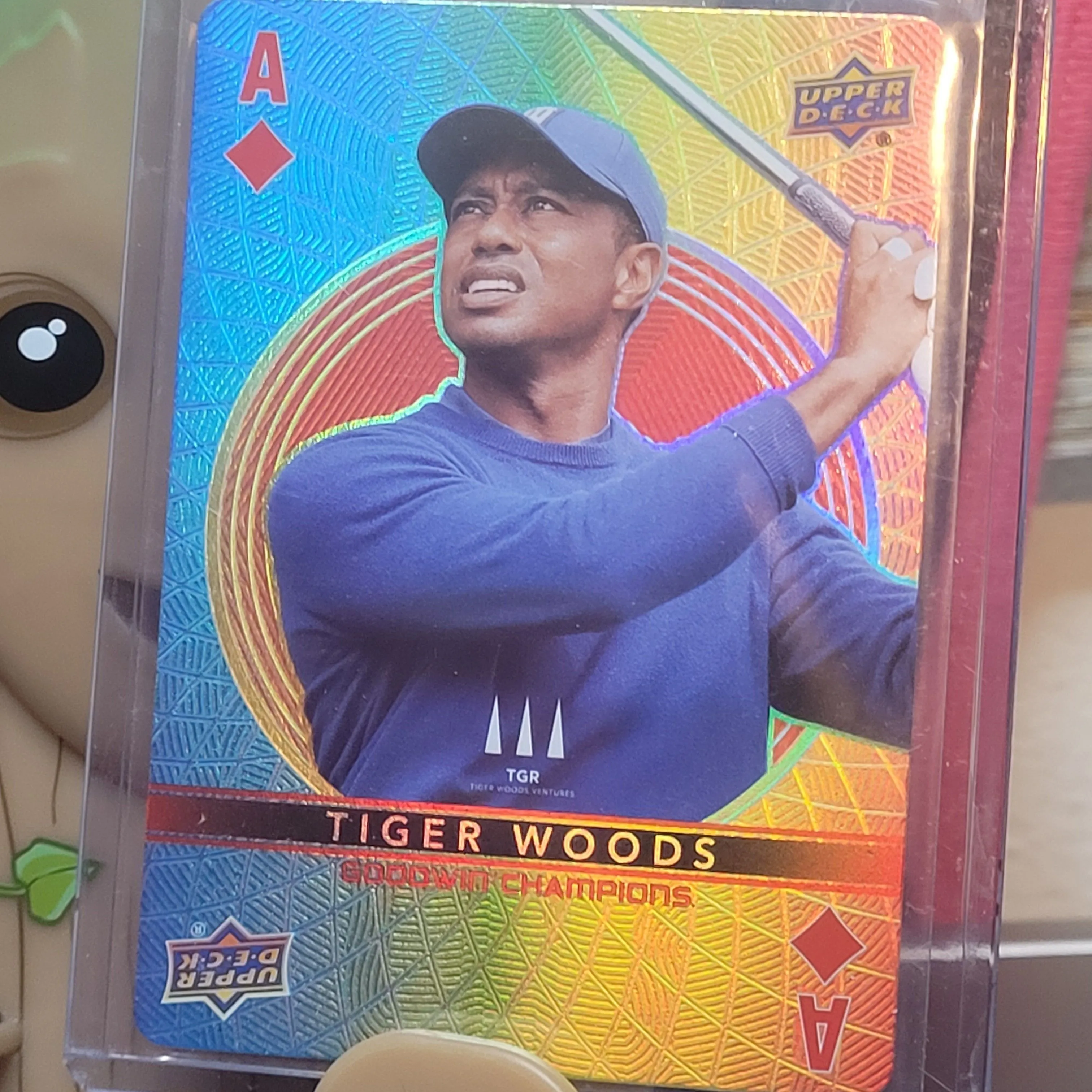 Product image for 2022 Upper Deck Goodwin dwin Champions Tiger Woods No. K Diamonds