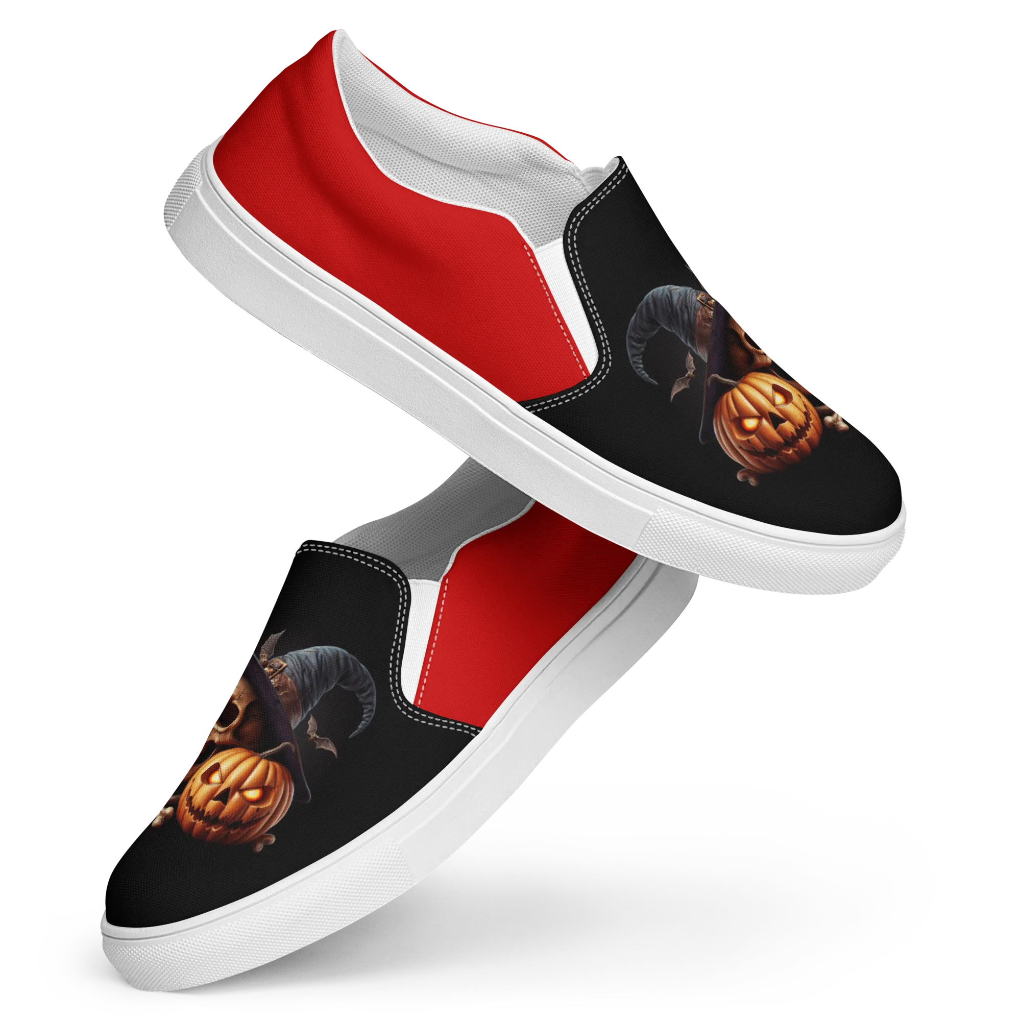 Product image for Eroh Designs™ "Necromancer" (Blood) Women’s Slip-on Canvas Shoes