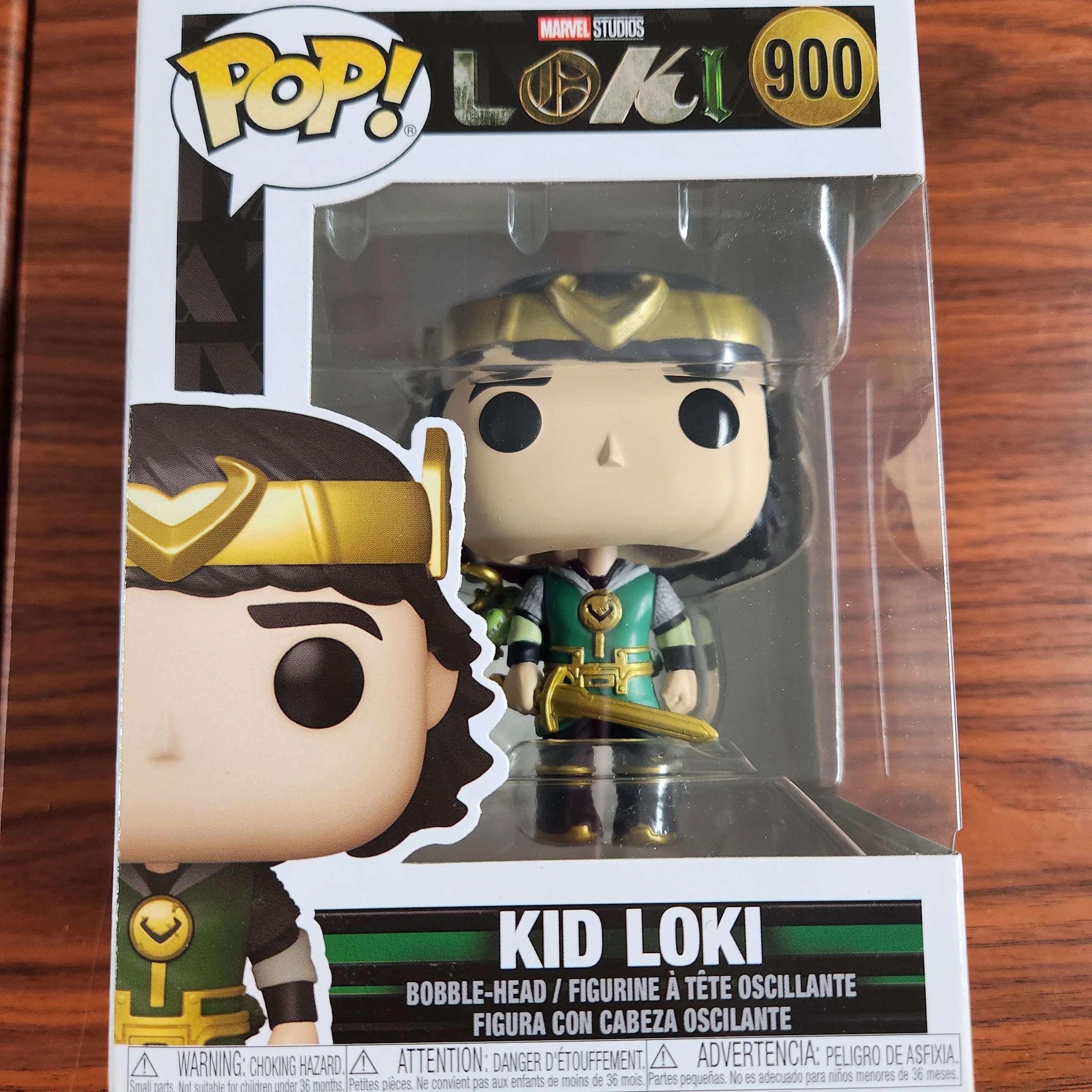 Product image for Funko POP! Marvel Disney + Loki Kid Loki #900 Marvel Studios