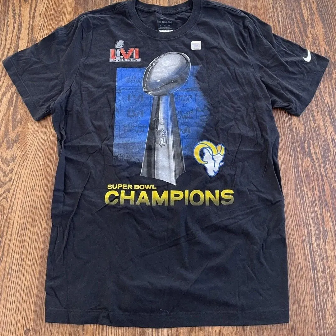 Product image for Los Angeles Rams Nike Super Bowl LVI Champions T Shirt