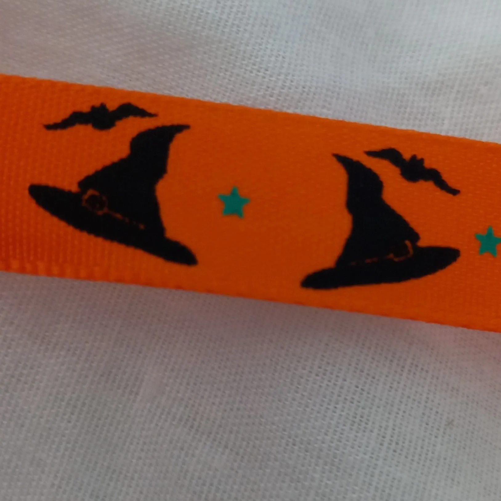 Product image for Black Witches Hat Halloween Ribbon