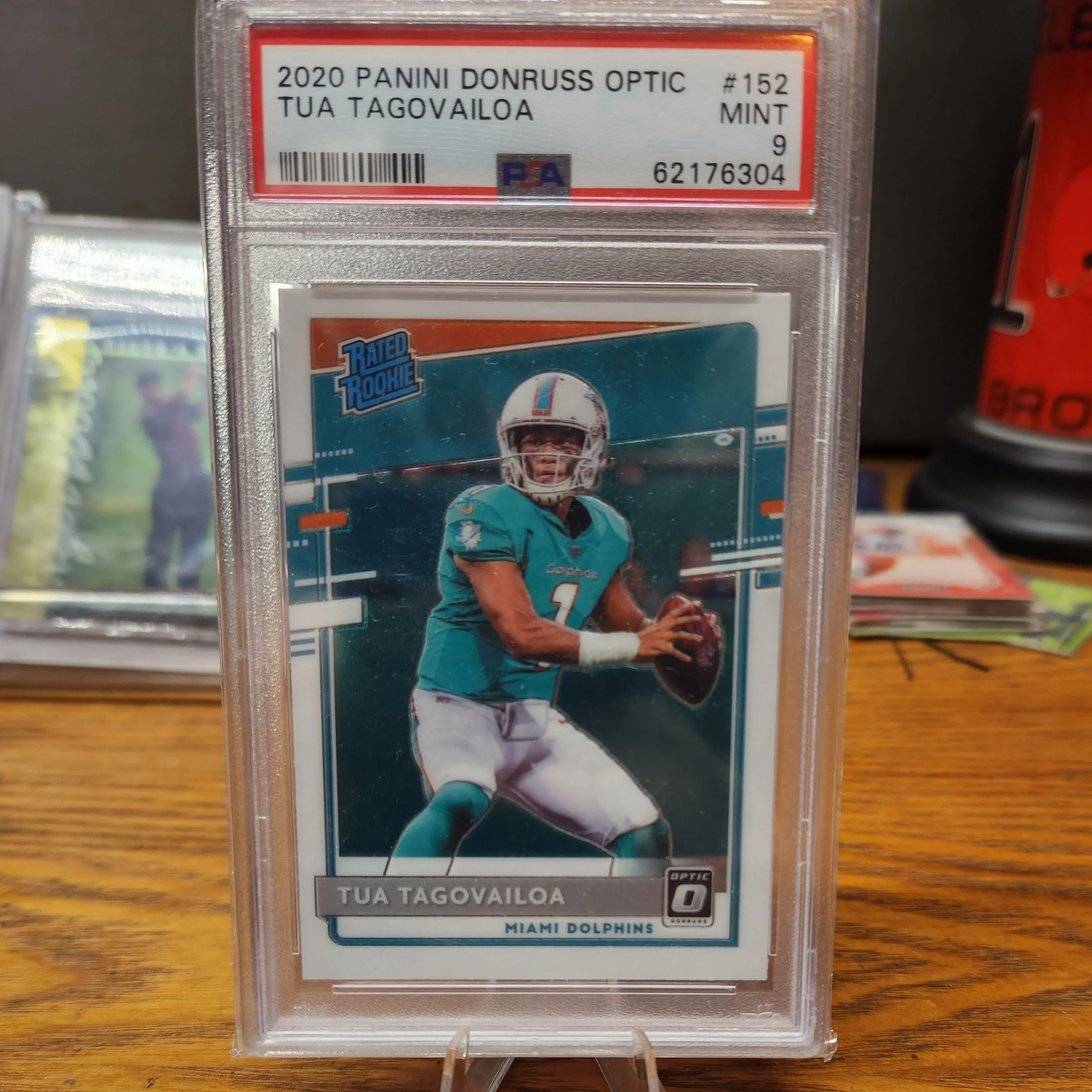 Product image for 2020 Donruss Optic Tua Tagovailoa Rookie Card