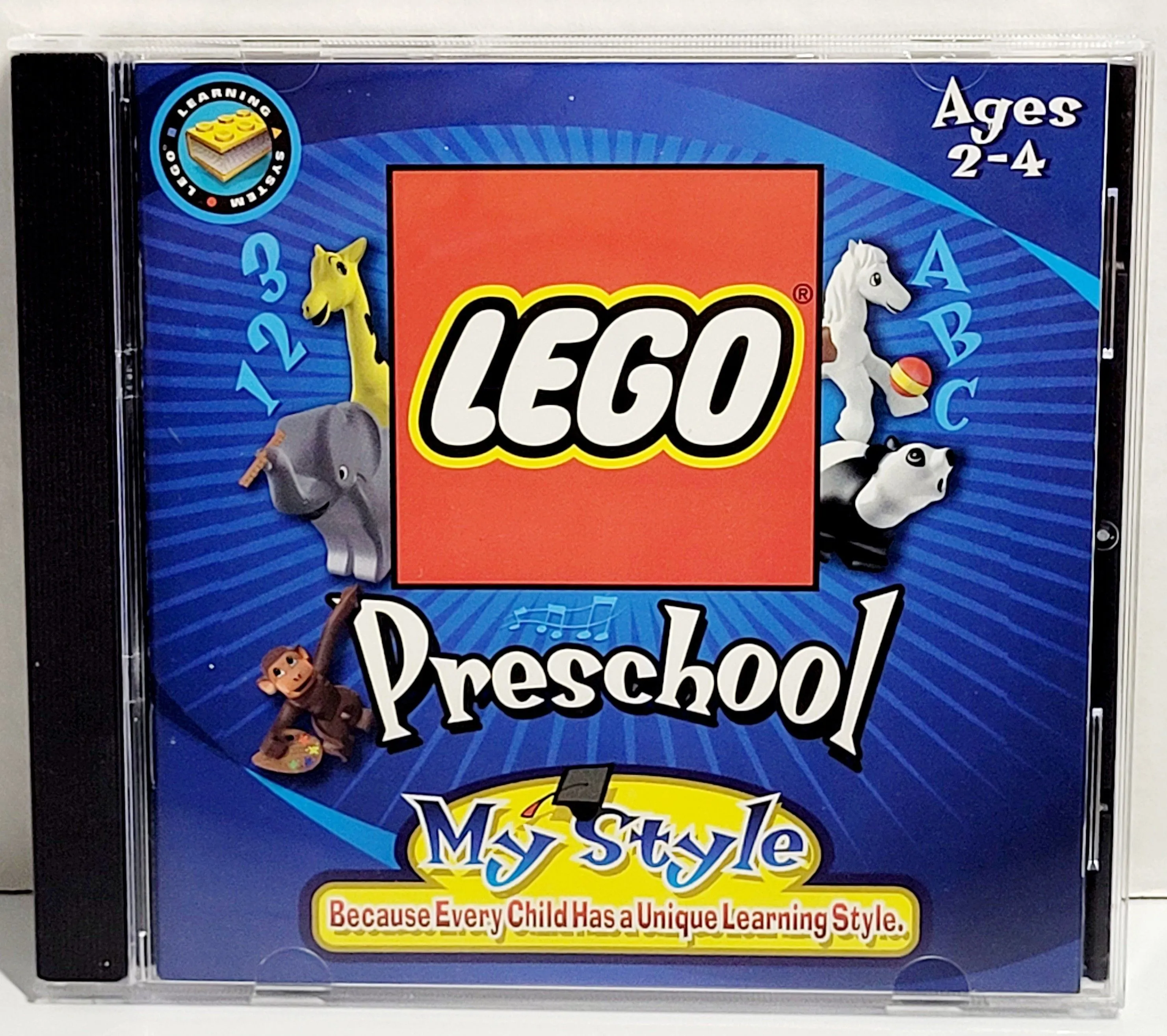 Product image for LEGO Preschool My Style Ages 2-4 (PC CD-ROM, 2000) Windows 95/98 Early Learning. Very Good Condition