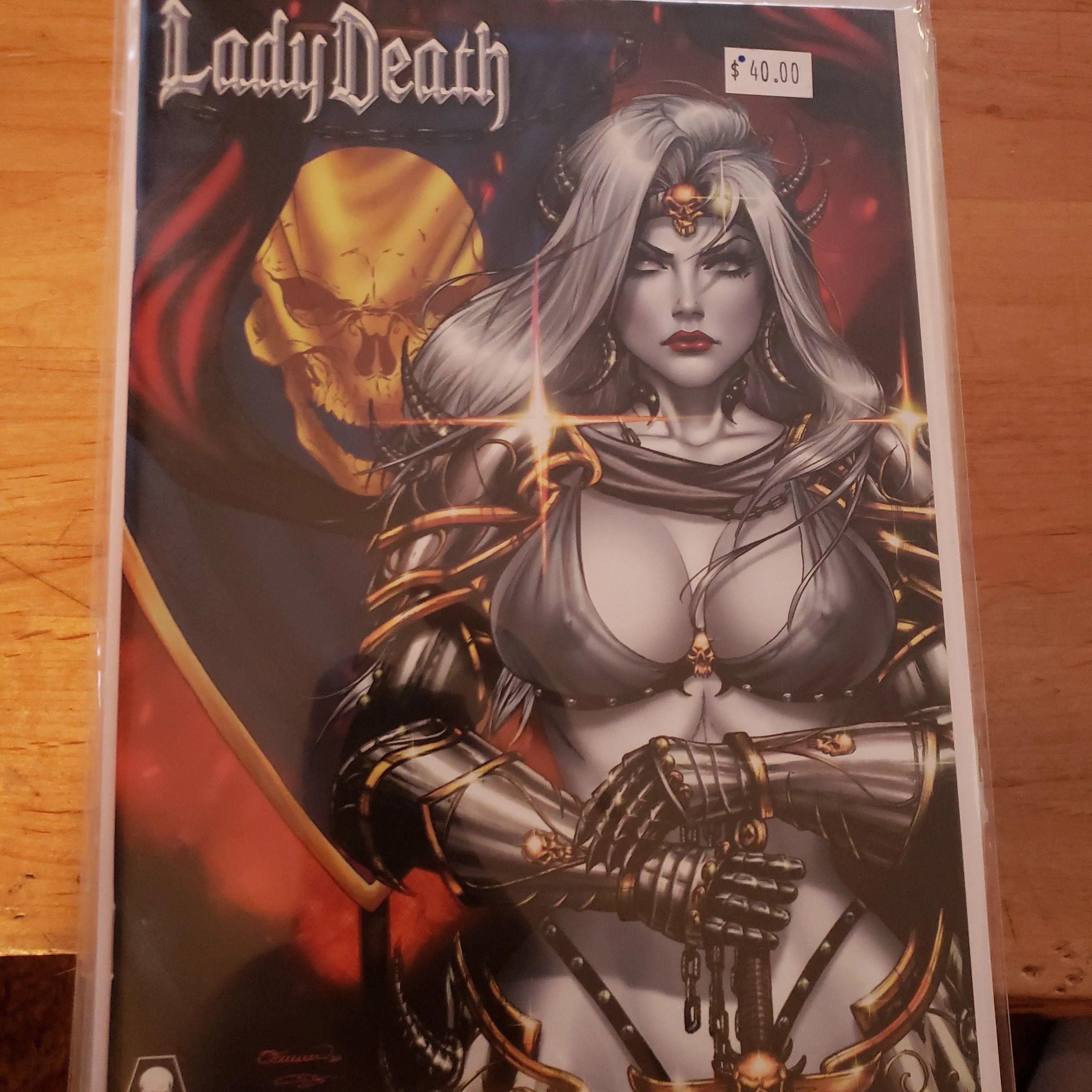 Product image for Lady Death Cataclysmic Majesty #2 Naughty Edition 