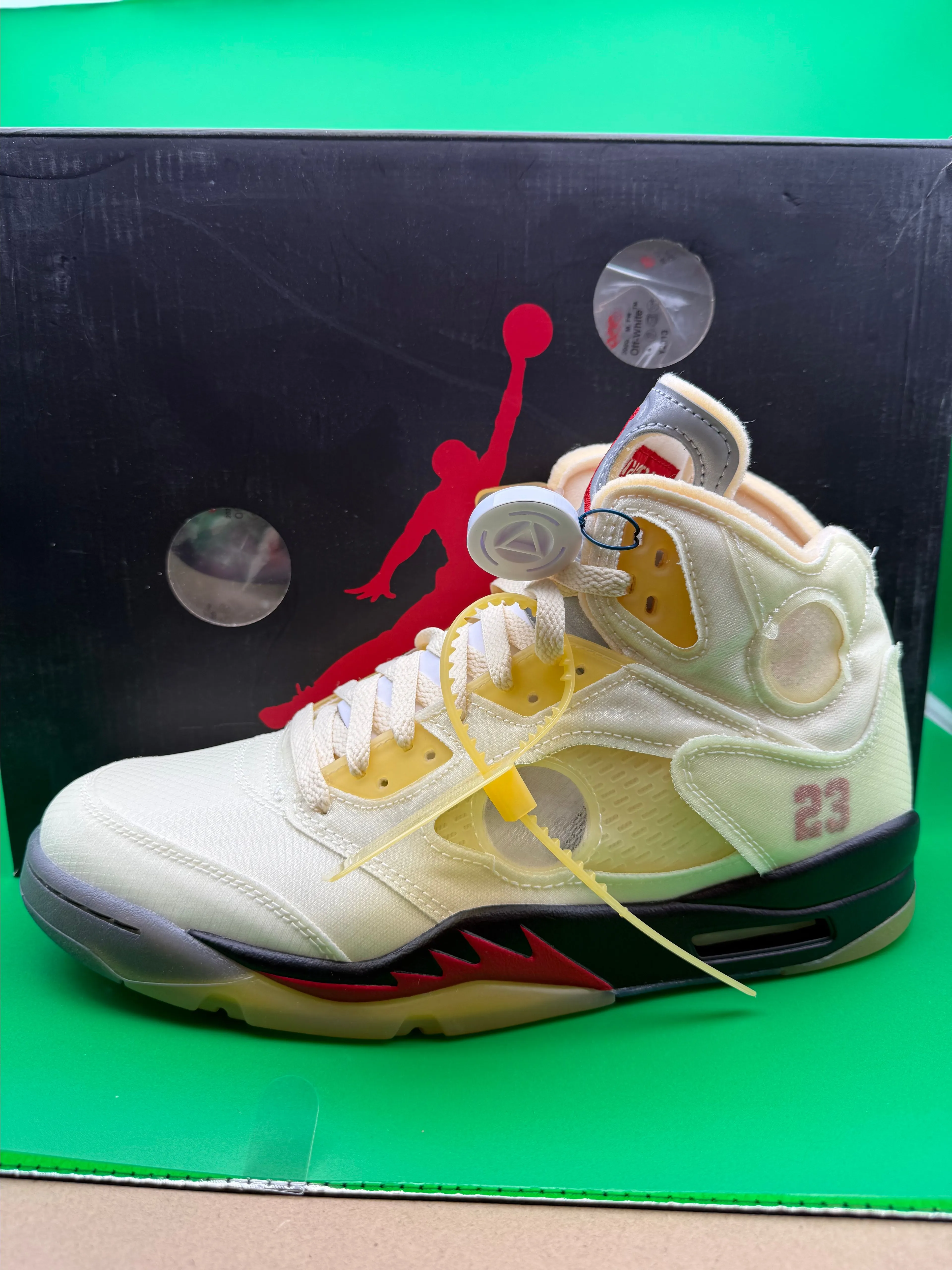 Product image for Jordan 5 Off White Sail - UK 10