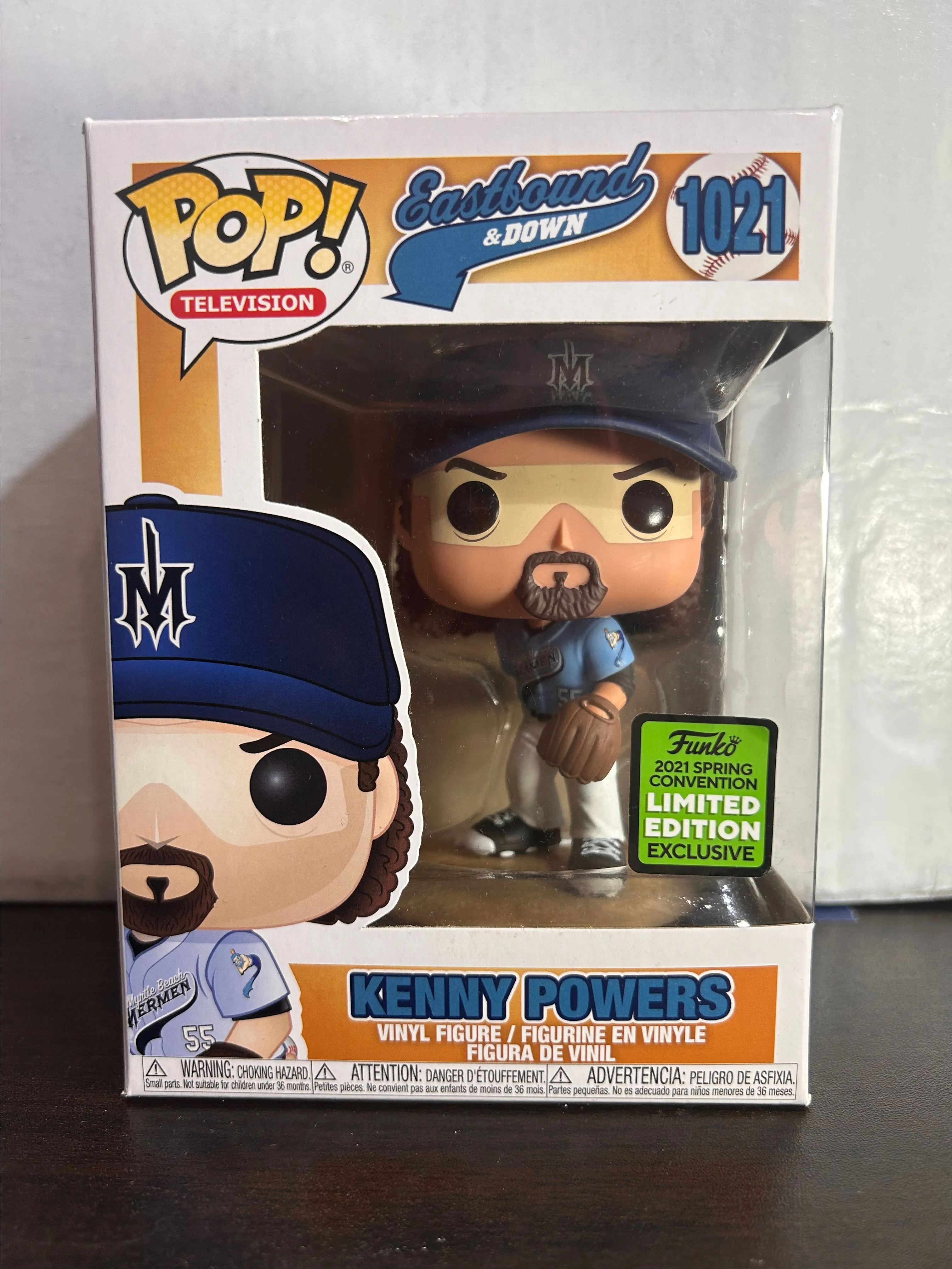 Product image for Kenny Powers 2021 Spring Convention LE Excl Eastbound & Down Funko Pop 1021 W Pro