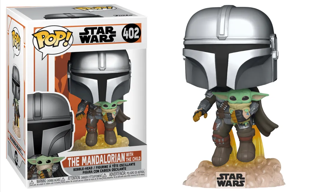 Product image for The Mandalorian (Flying) with Child)(402) | Star Wars