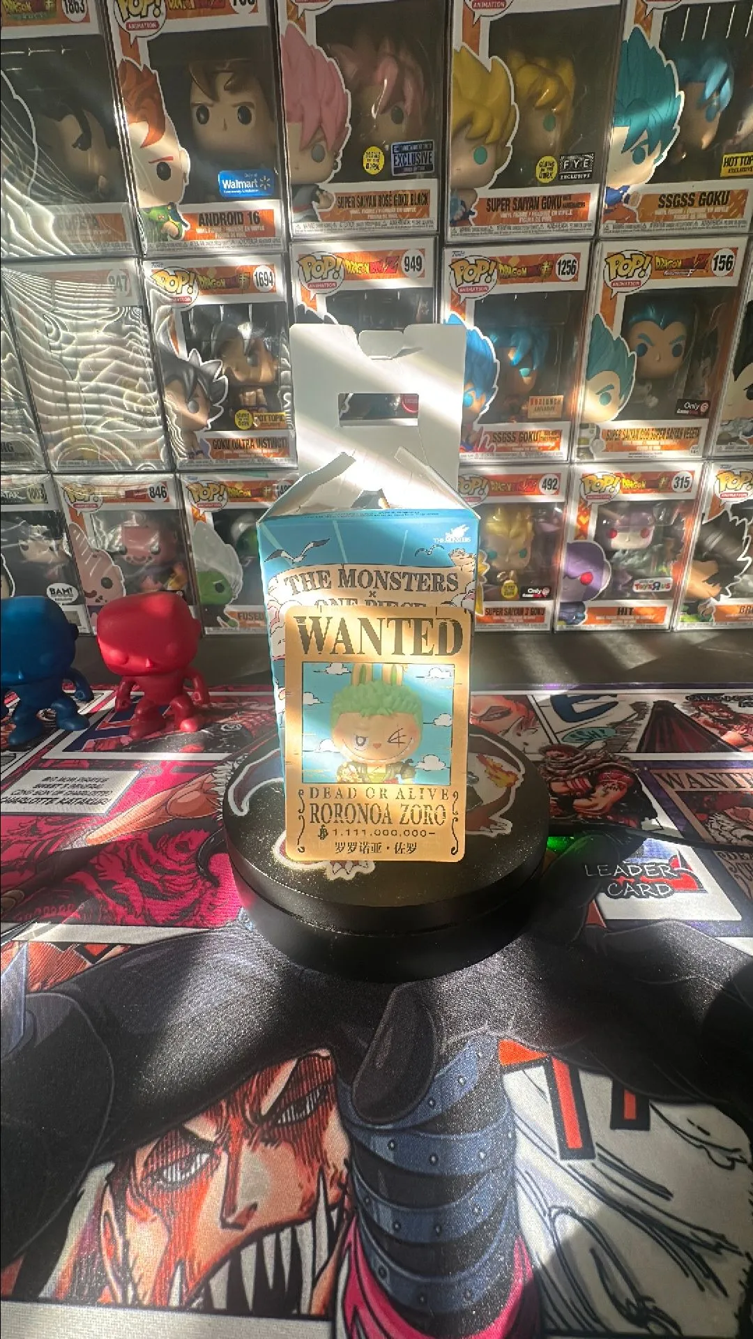 Product image for One Piece Labubu (Confirmed Zoro)