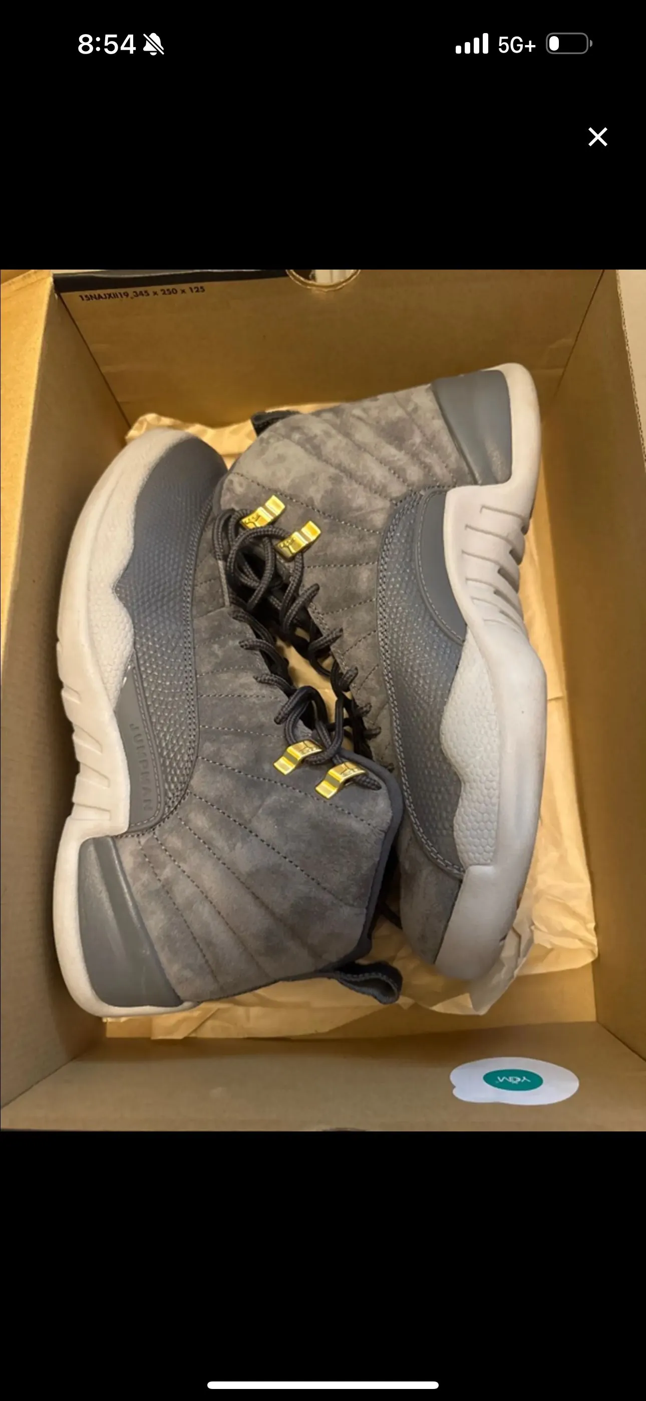 Product image for Jordan 12 dark gray