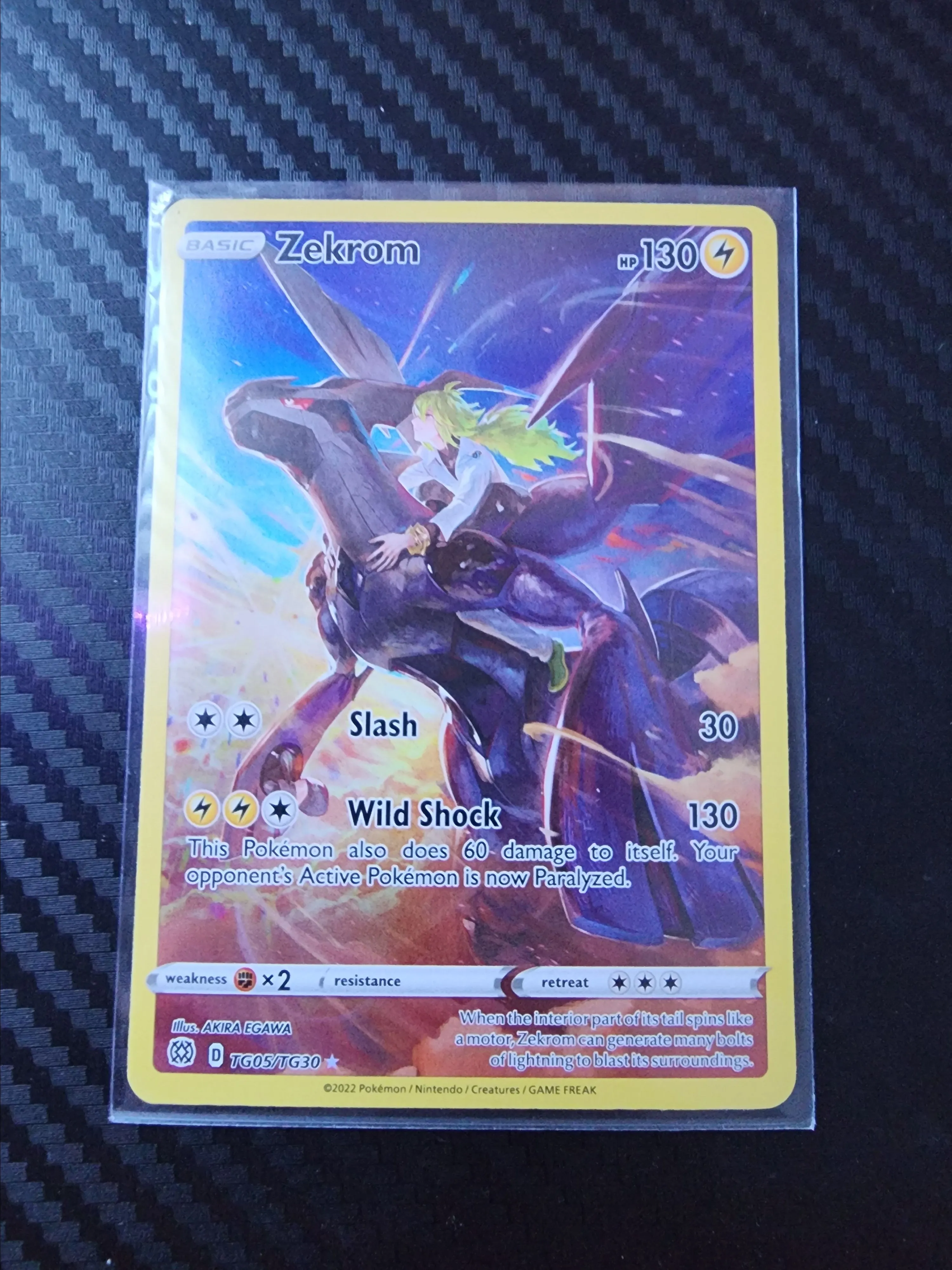 rare zekrom pokemon card Zekrom ex 2025 Pokemon Black Bolt 158/086 Ultra Rare main image 1
