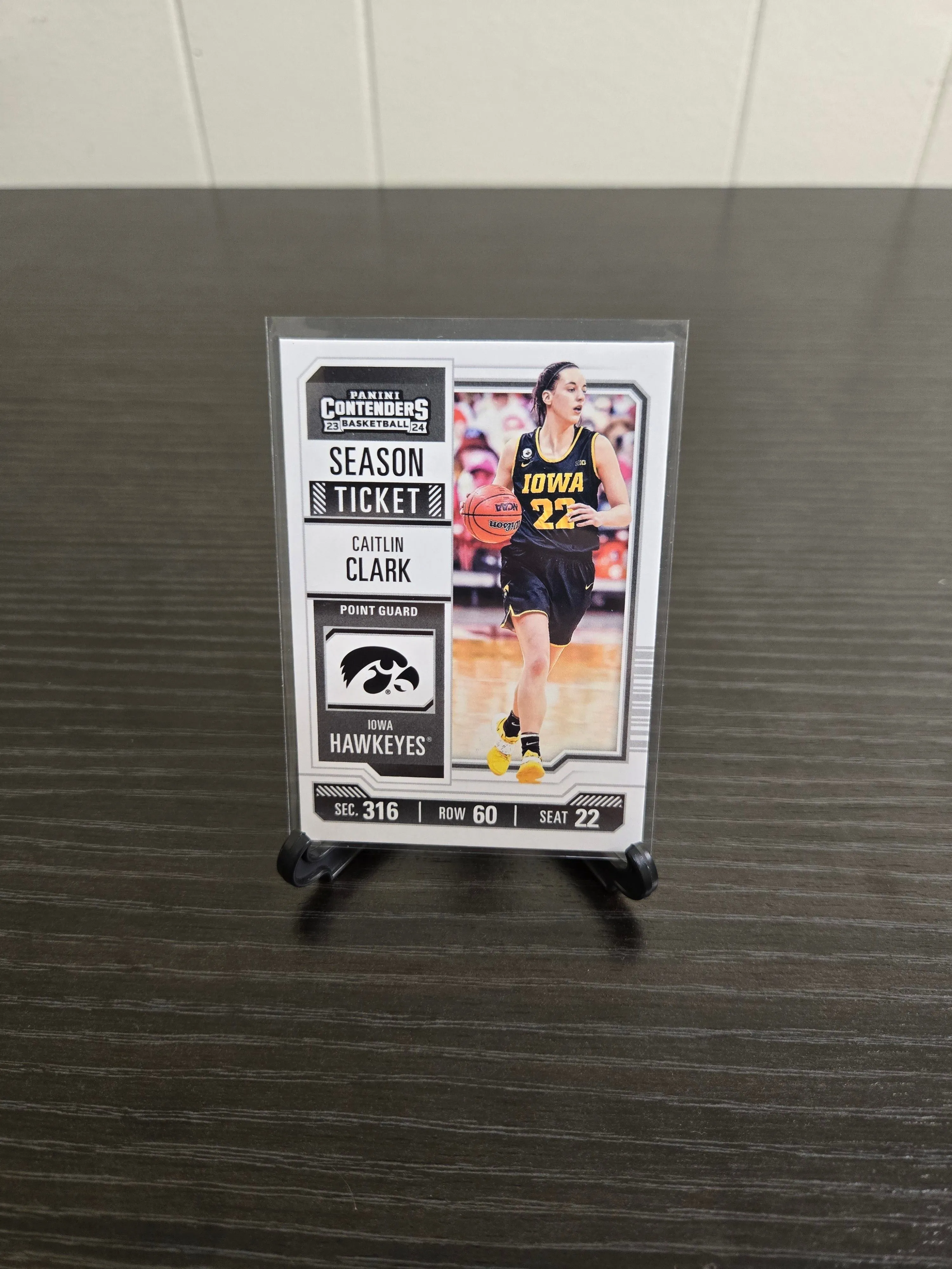 Product image for Caitlin Clark Rookie Iowa WNBA basketball card