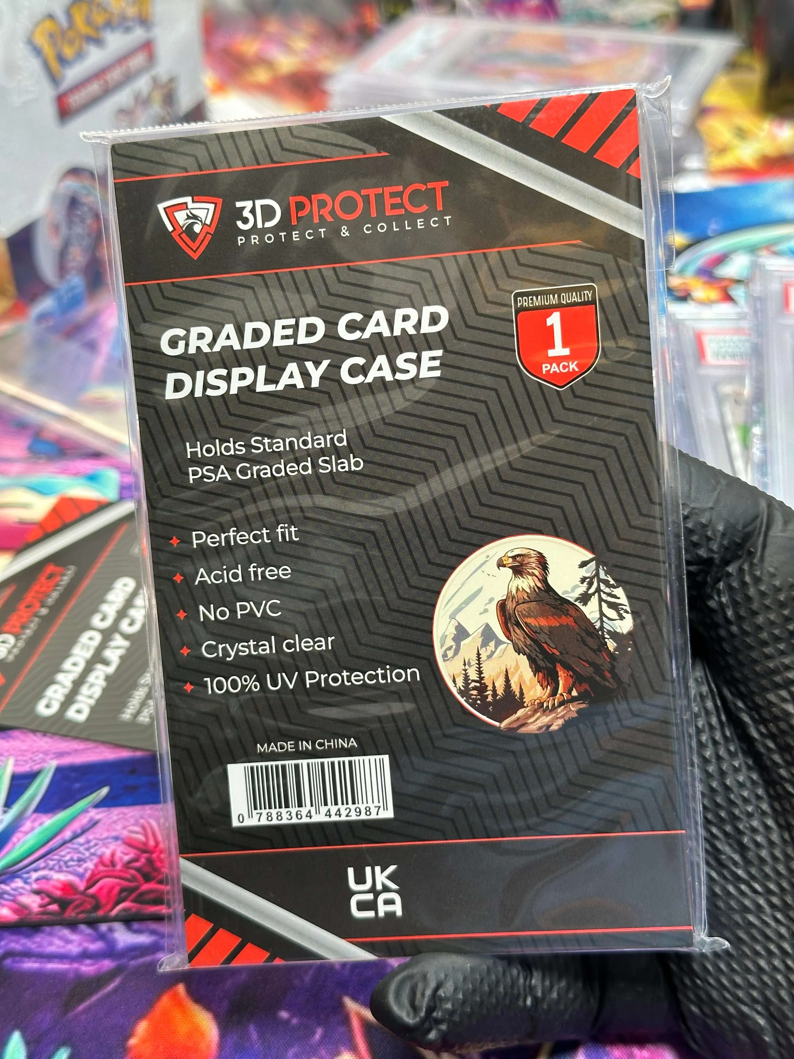 Product image for 3D-Protect Graded Card Display Case for PSA Cards