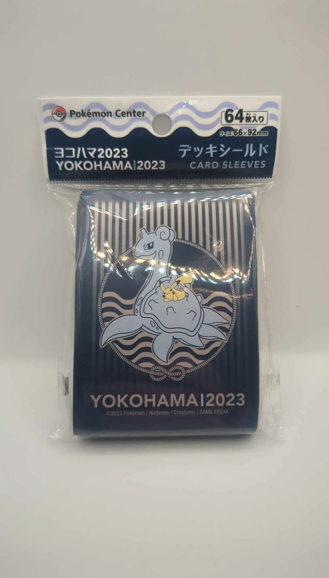 Product image for Pokémon Center Yokohama 2023 Playing Sleeves Sealed