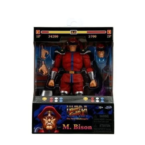 Product image for Ultra Street Fighter II M. Bison 6-Inch Scale Action Figure