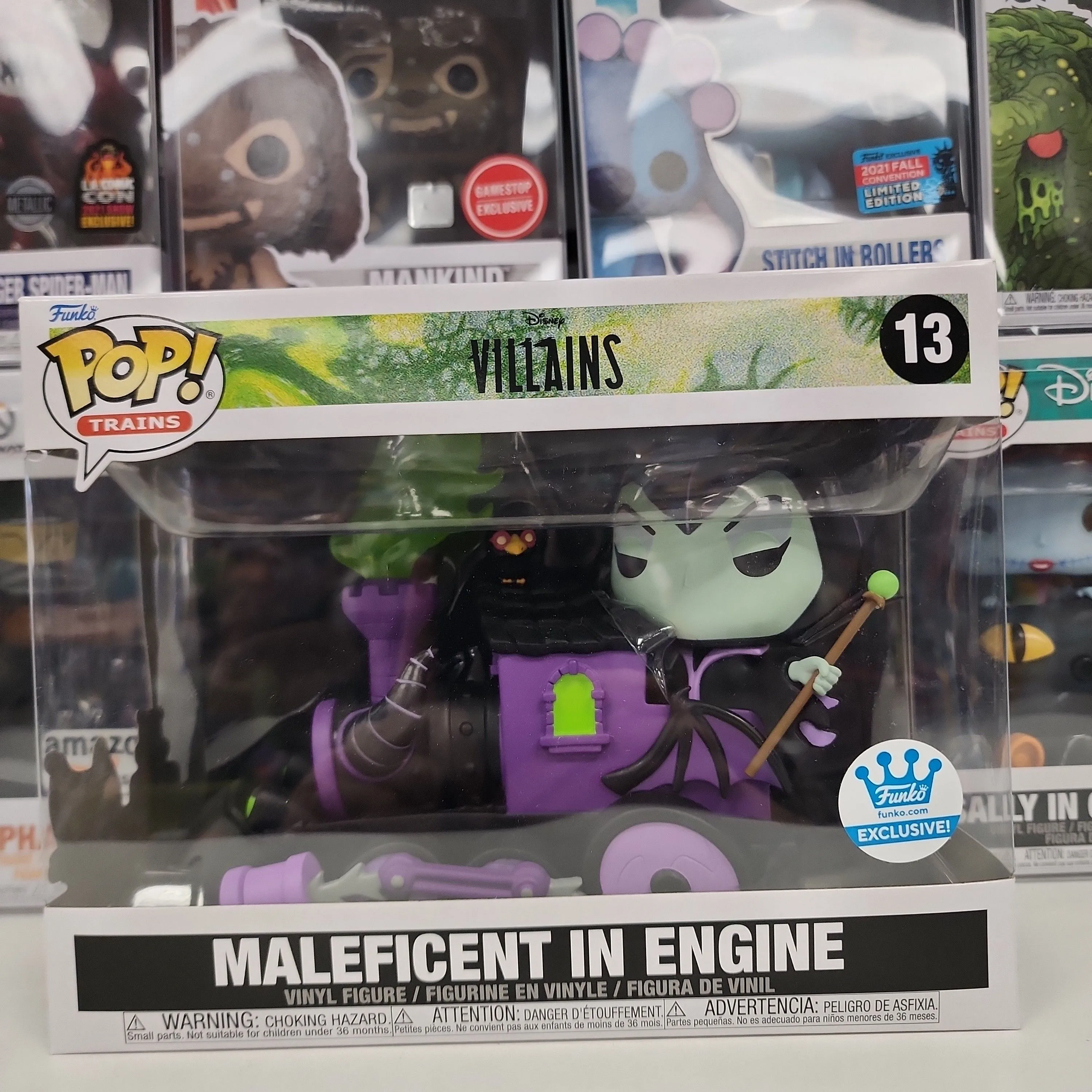 Product image for Funko Pop! Trains: Maleficient in Engine. Funko Exclusive