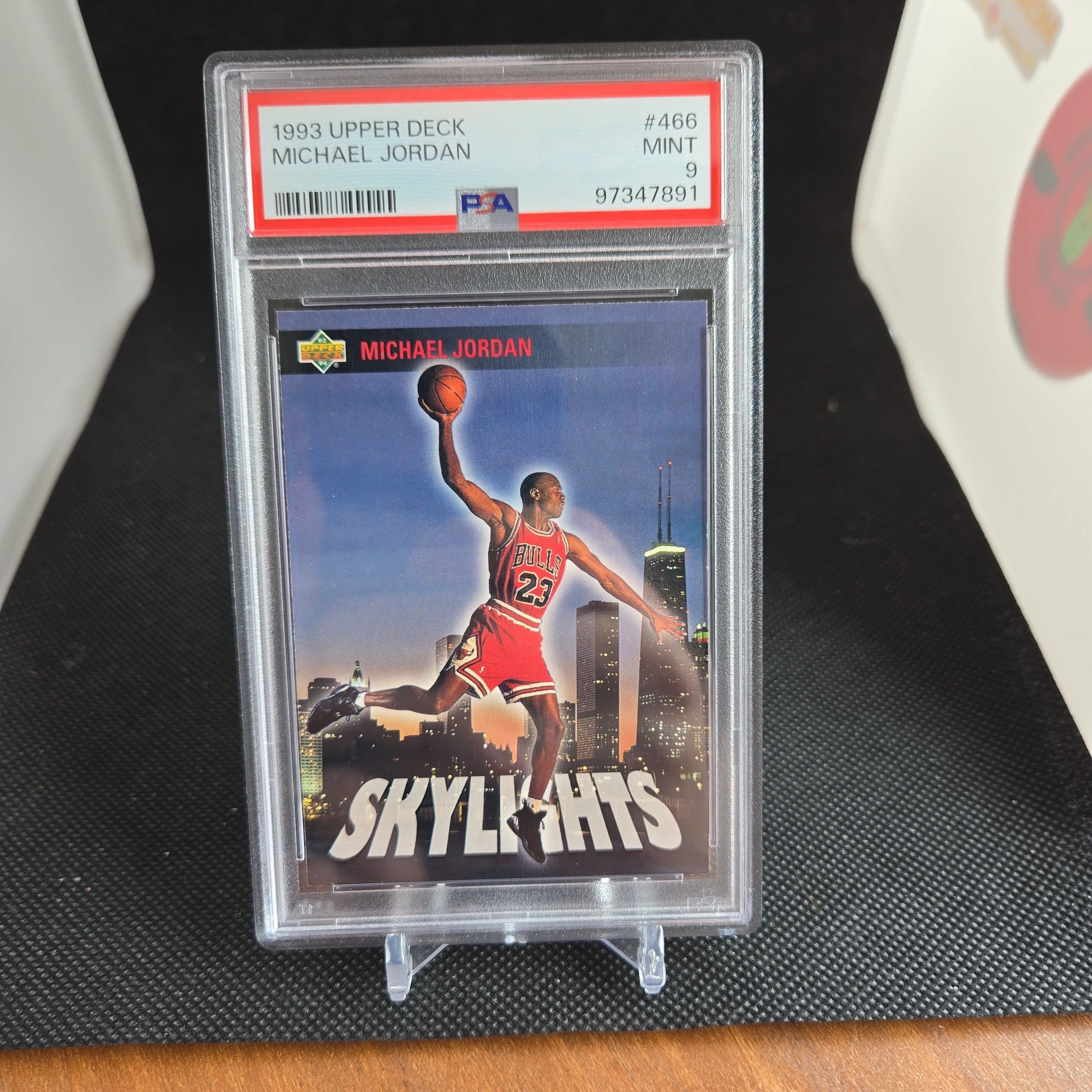 Product image for 1993 Upper Deck Michael Jordan 466  PSA MINT 9 Bulls