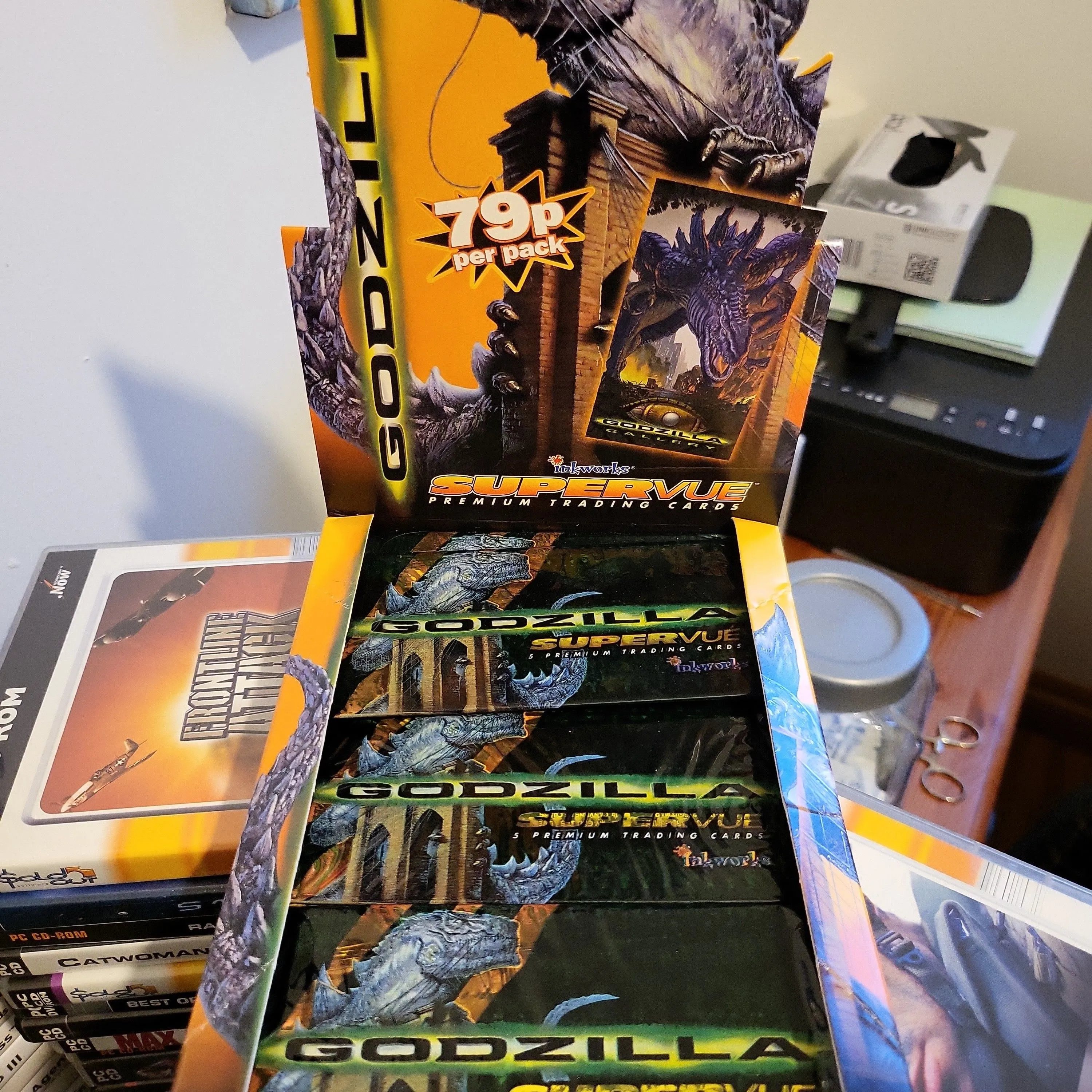Product image for Godzilla Trading Cards 1998