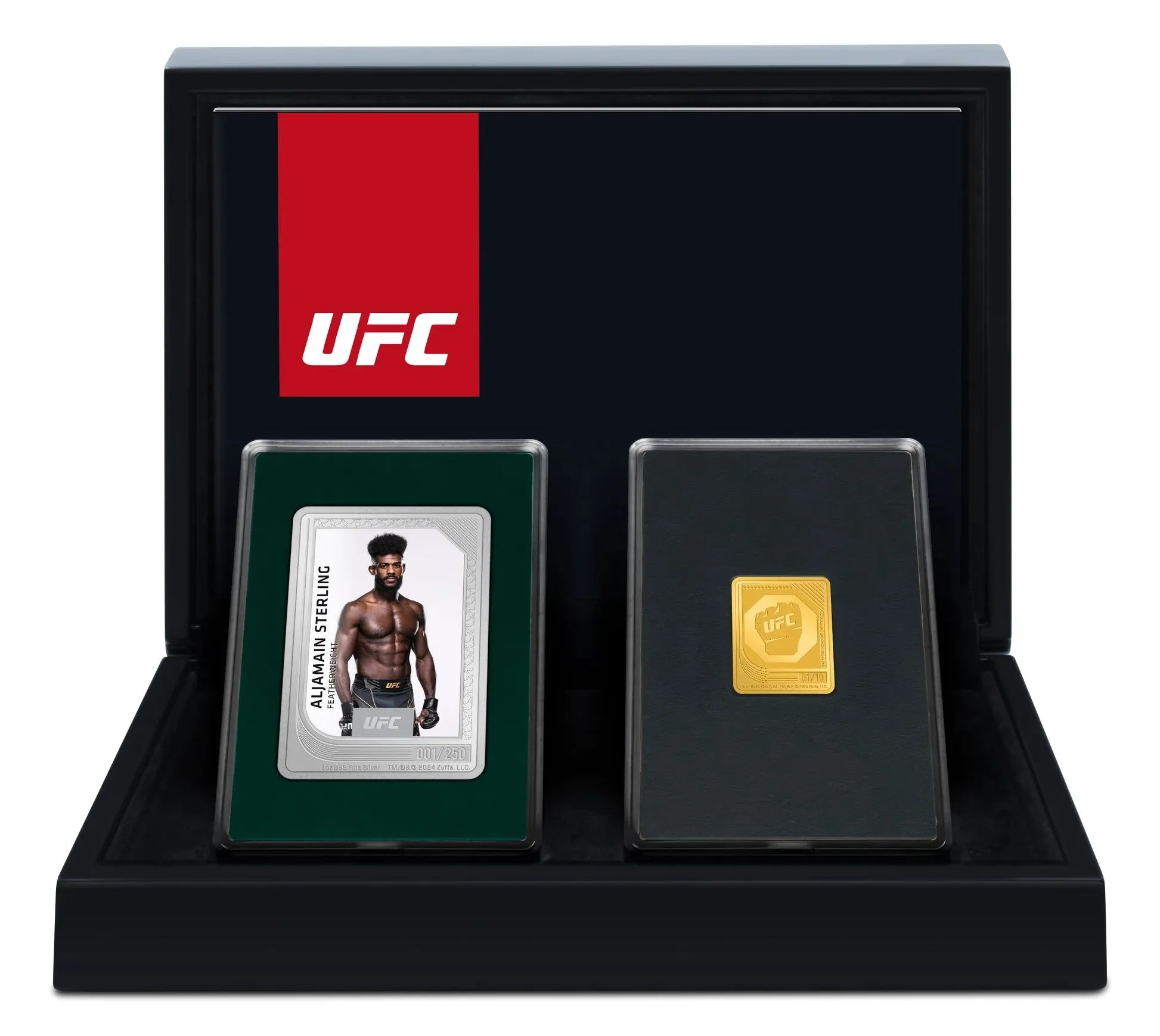 Product image for UFC® Trading Coins | SEALED Mystery Box, 2 Secret Coins | New Zealand Mint