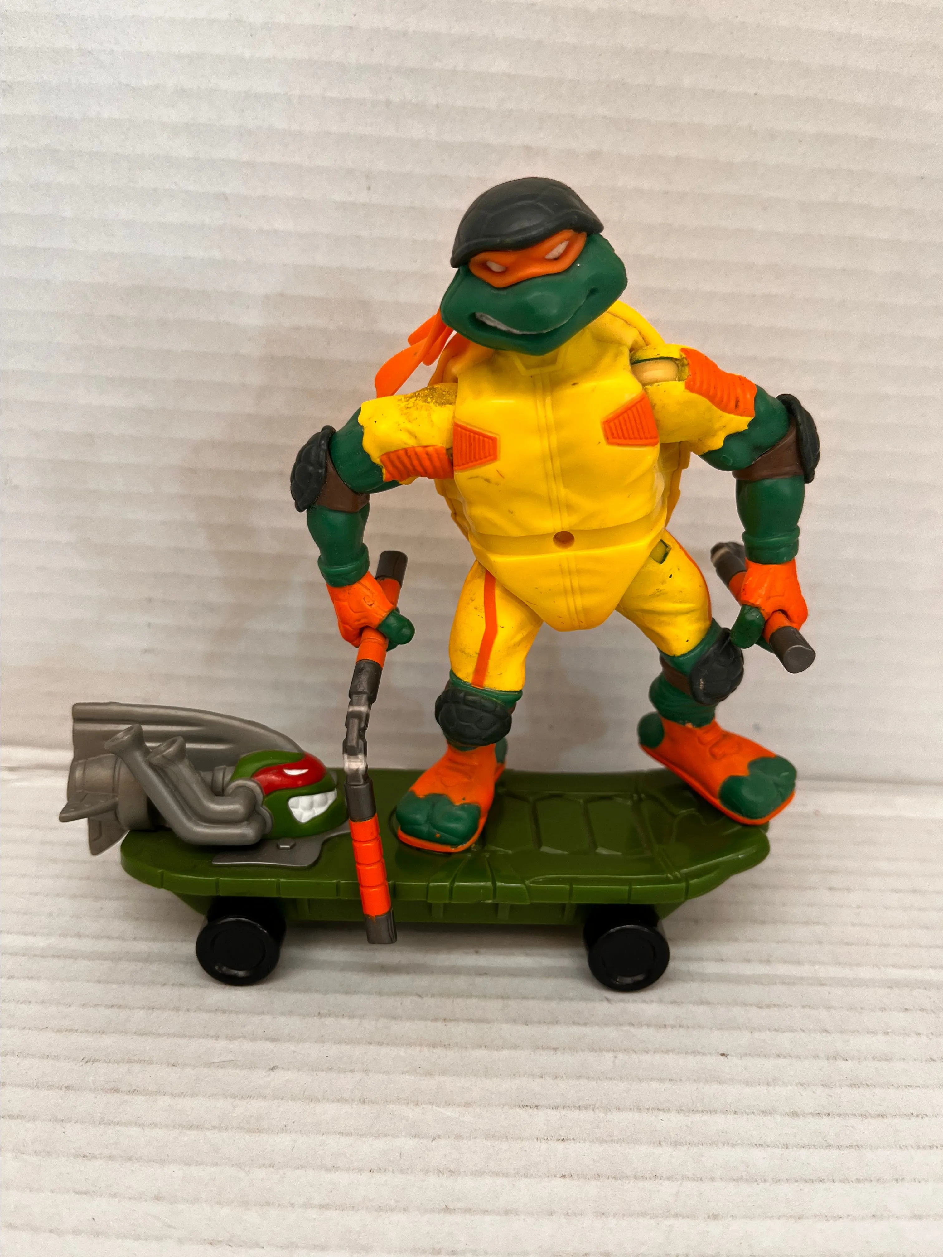 Product image for TMNT Thrashin Mike Figure  Teenage Mutant Ninja Turtles Playmates