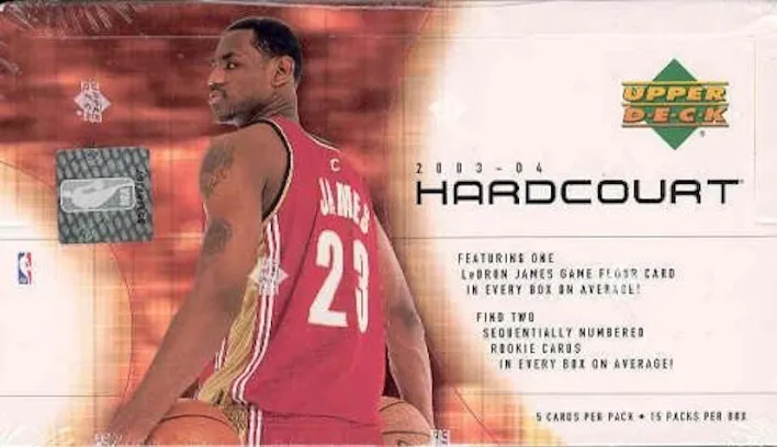 Product image for Hardcourt 2003/04 Upper Deck Basketball Hobby Box