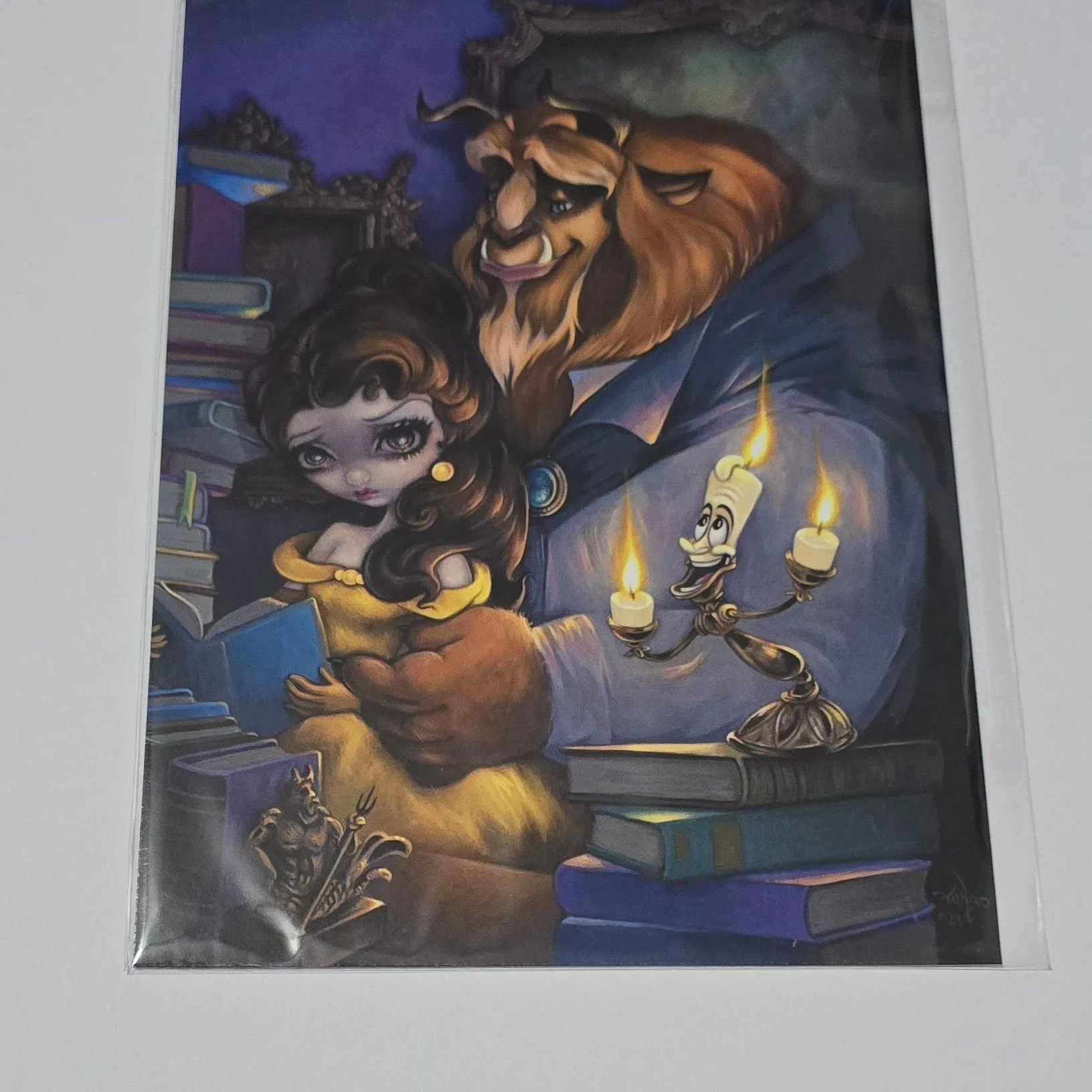 Product image for Disney Beauty and the Beast Postcard 