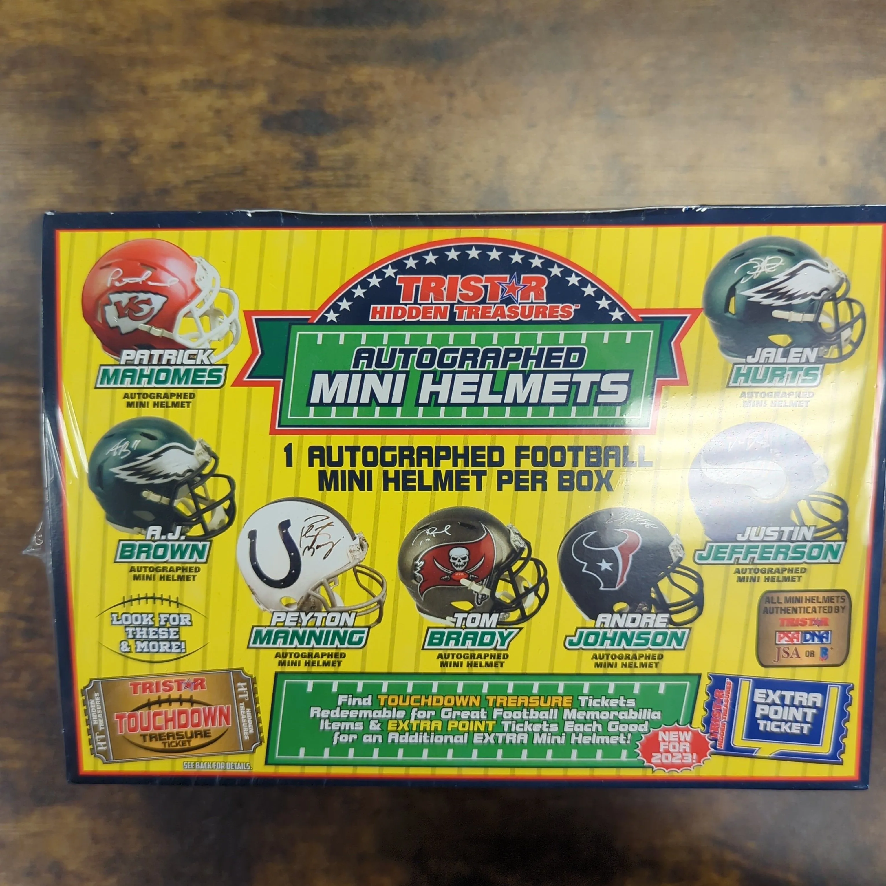 Product image for TriStar Hidden Treasures Autographed Mini Helmet