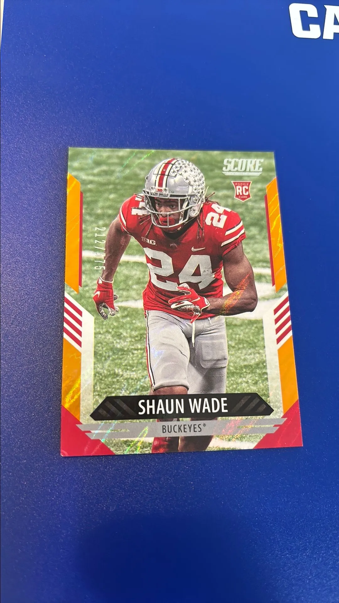Product image for Shaun Wade Numbered Rookie Card