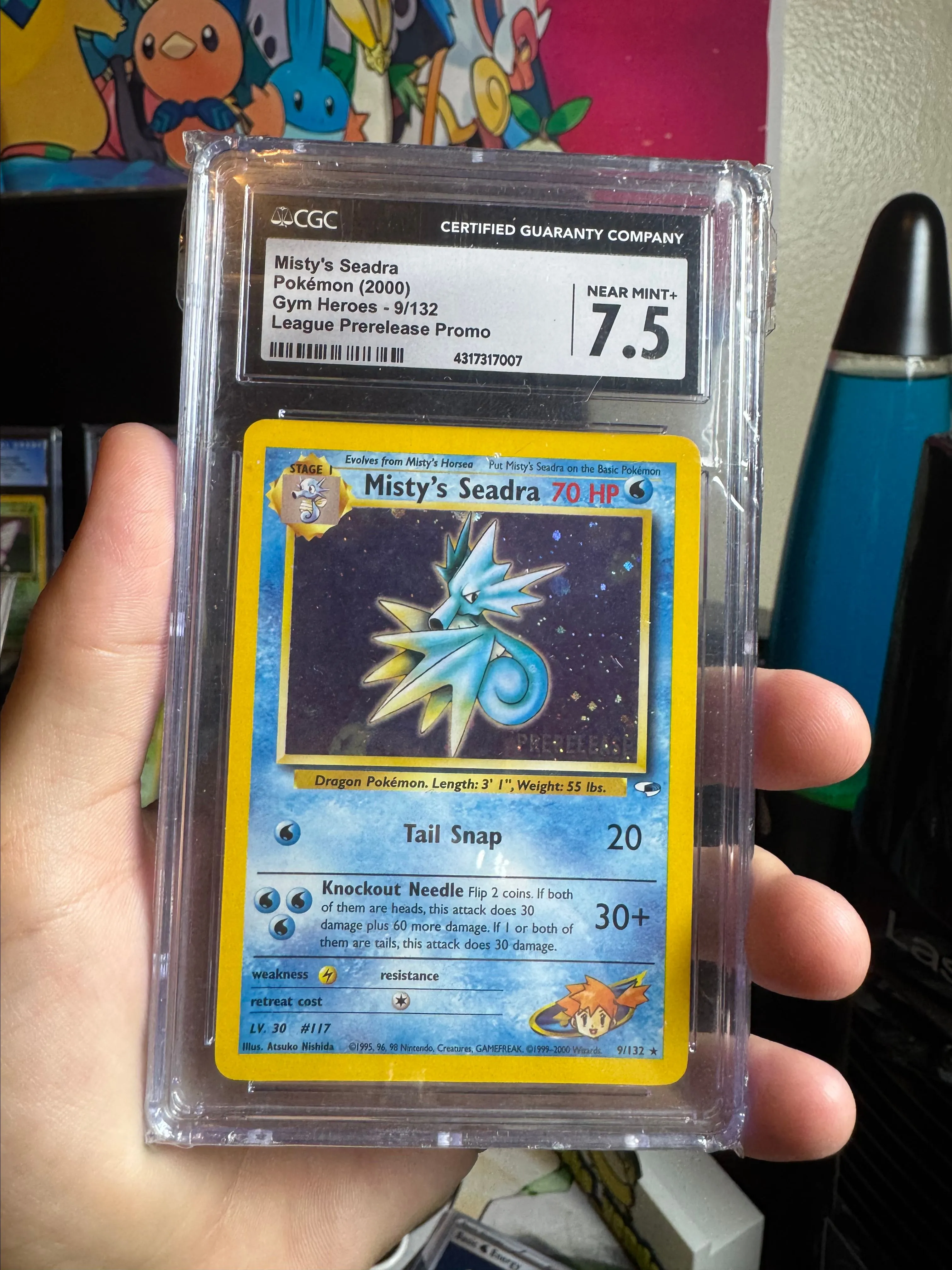 Product image for MISTYS SEADRA PRERELEASE CGC 7.5