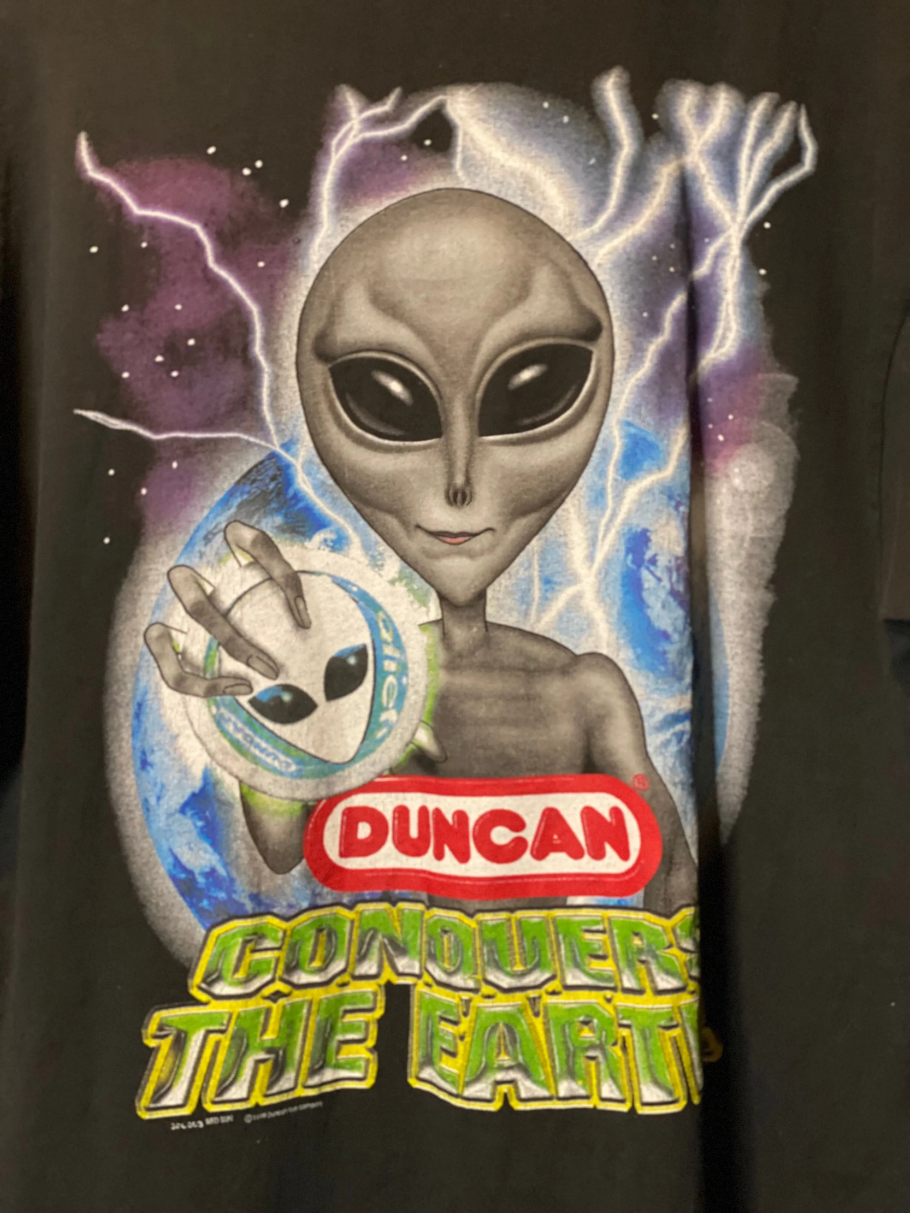 Product image for 🔥INSANE GRAIL🔥 DUNCAN ALIEN CONQUER YO-YO PROMOR szXL on DELTA