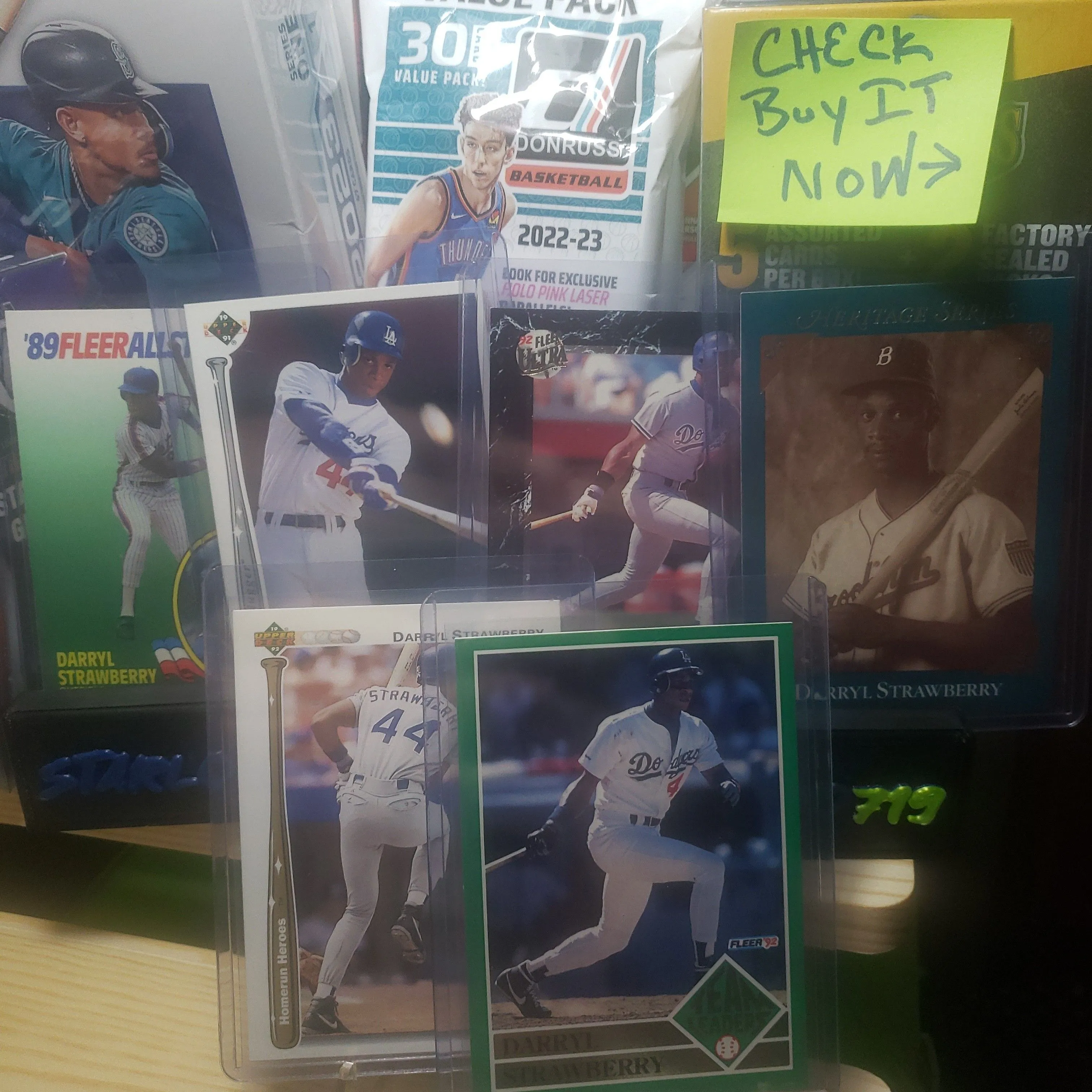 Product image for Darryl Strawberry lot (DS1)