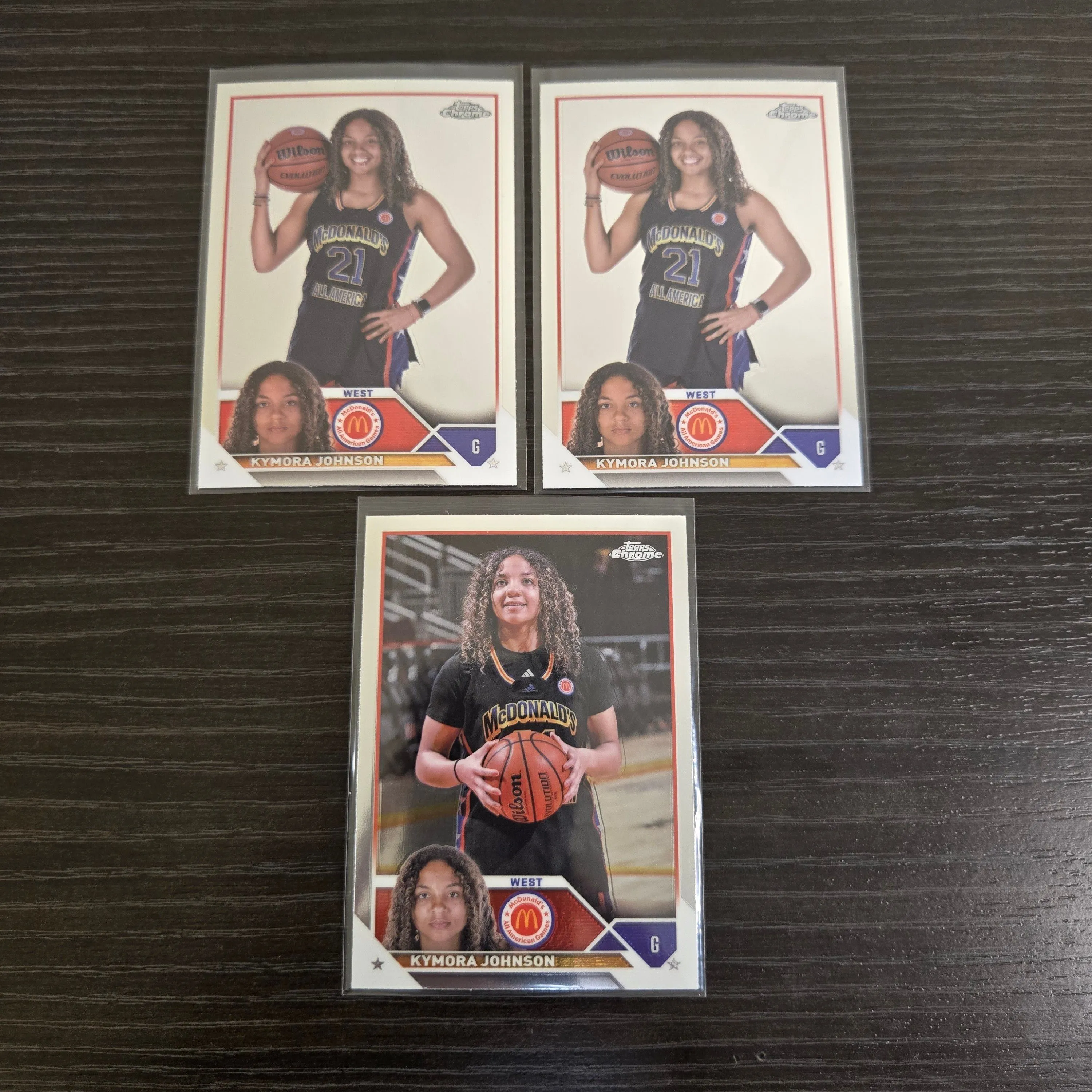 Product image for Kymora Johnson Virginia NCAA basketball cards 