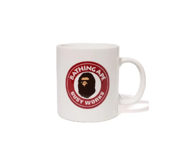 Product image for Hypeware - Bape Busy Works Red Mug White