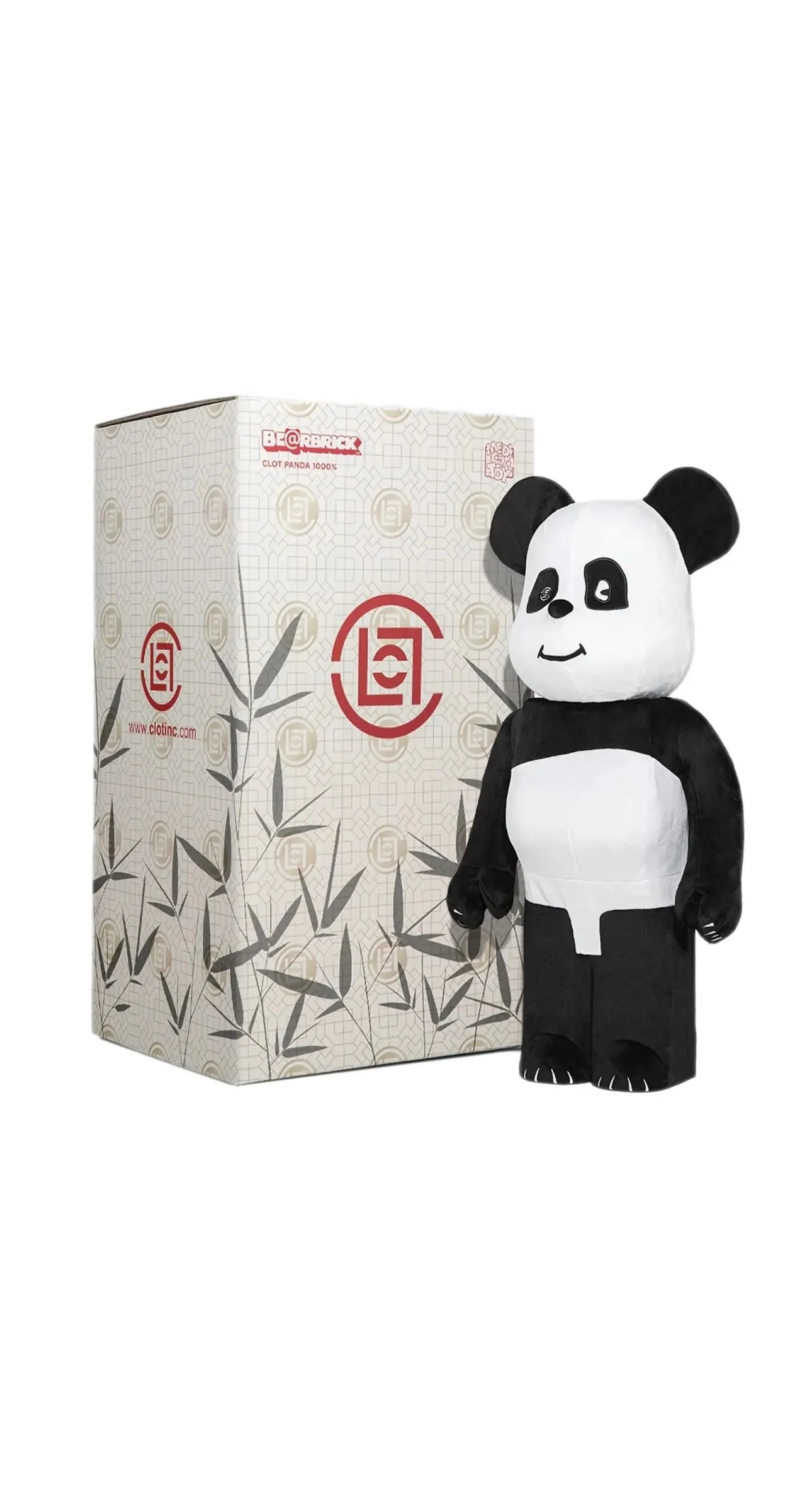 Product image for Bearbrick x Clot Panda 1000%