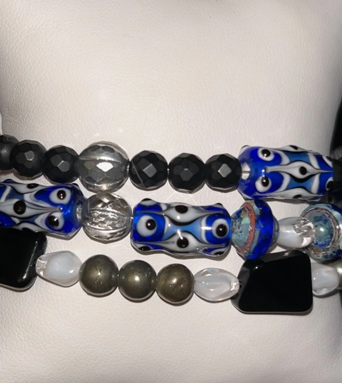Product image for Evil Eye 3 Strand Bracelet
