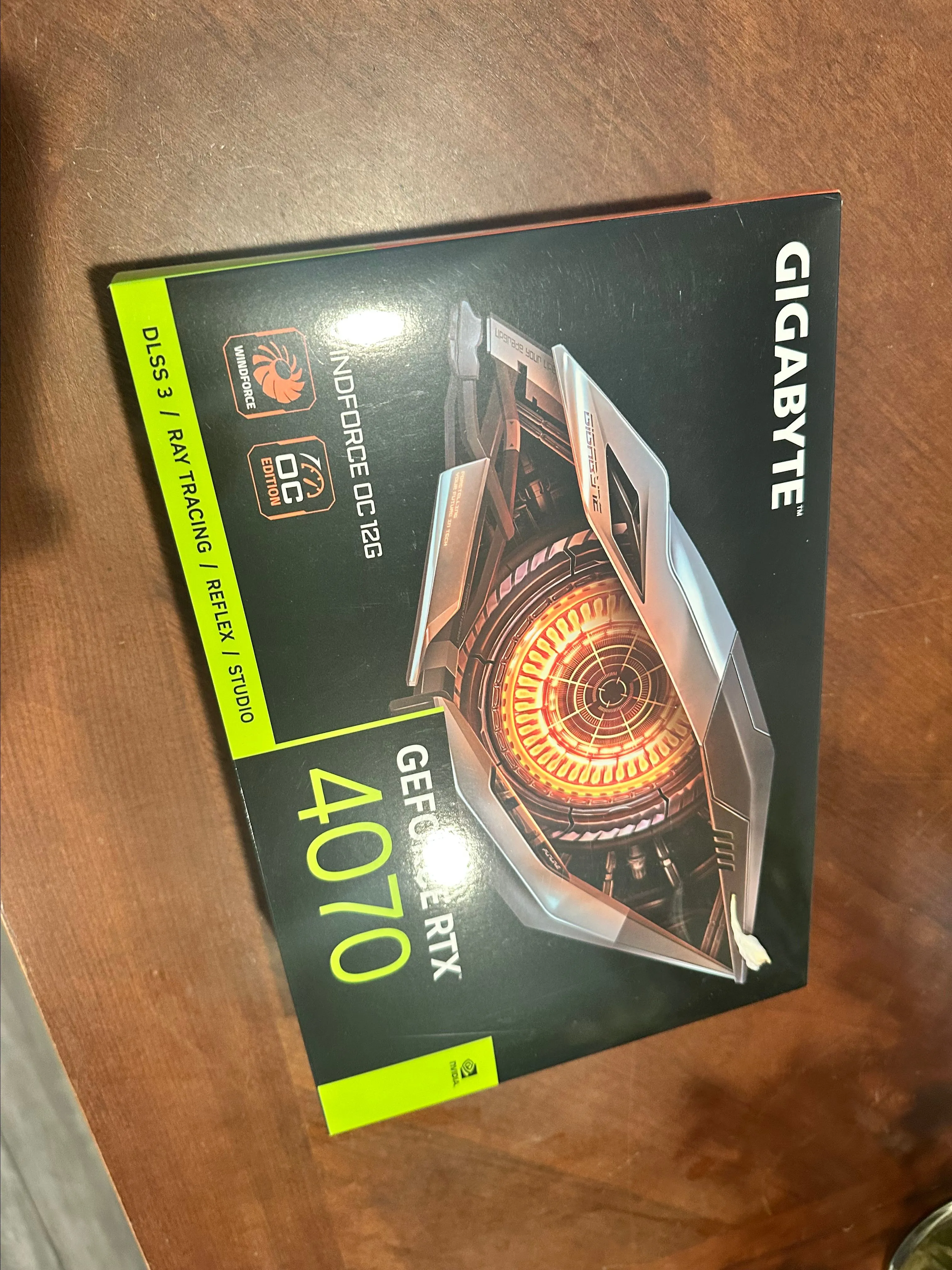 Product image for GIGABYTE GeForce RTX 4070 WINDFORCE OC 12GB GDDR6X