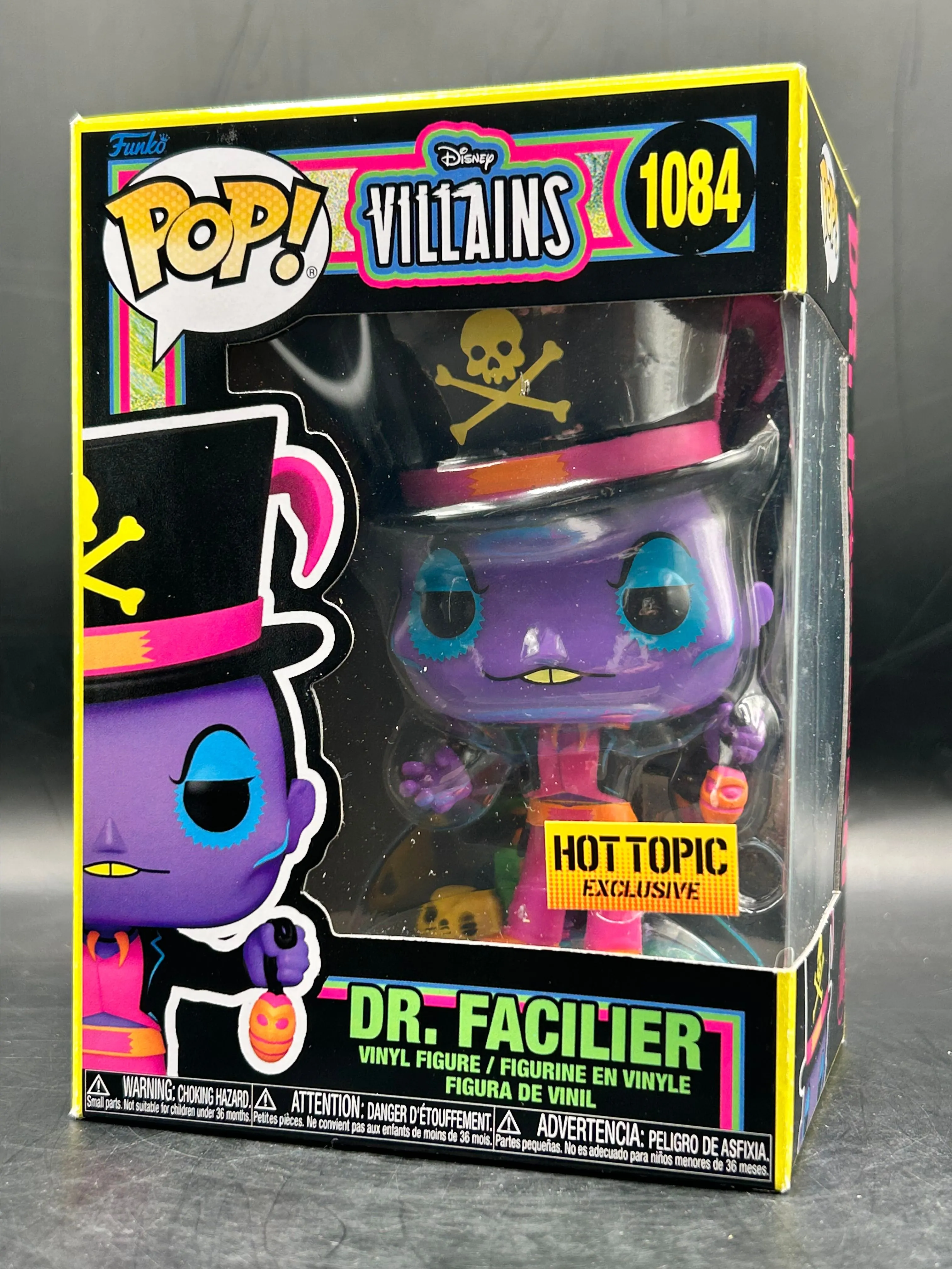 Product image for Dr. Facilier (Black Light) w/Protector