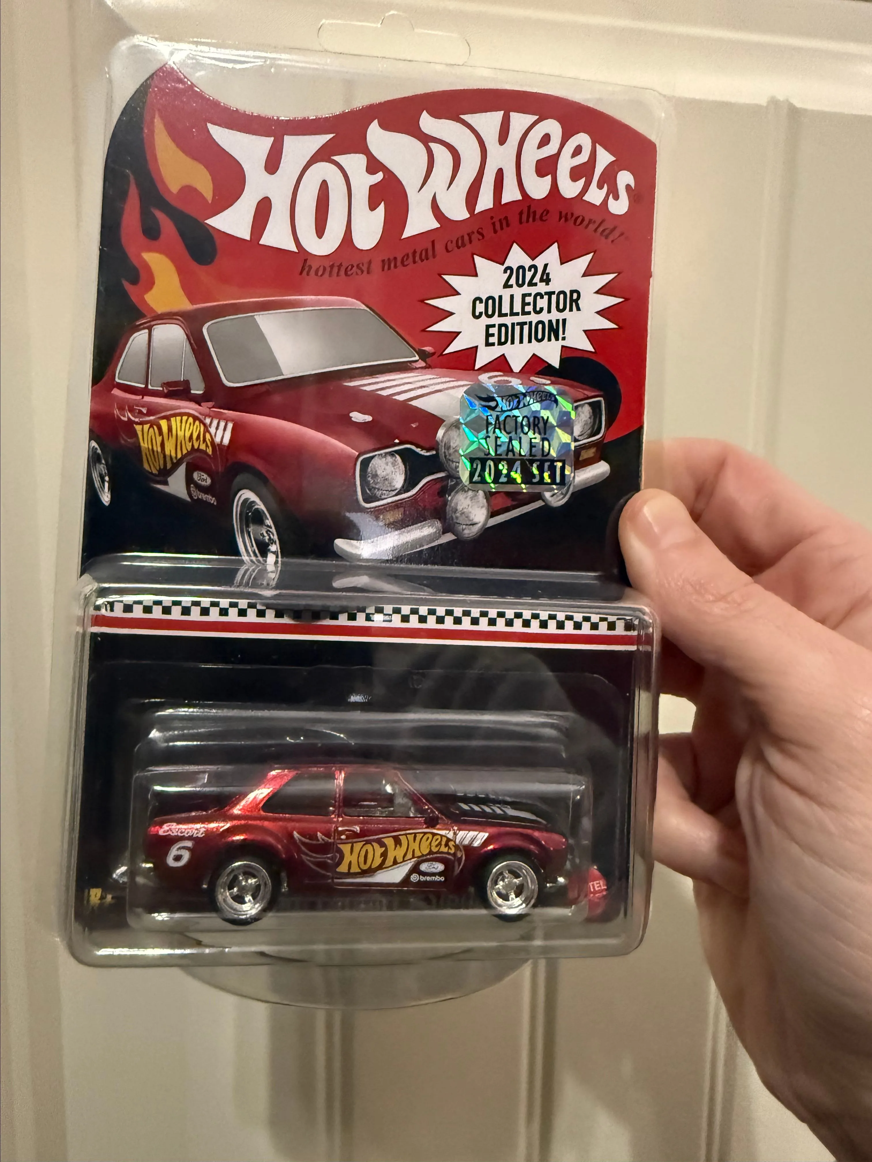 Product image for Hot Wheels New 2024 '70 FORD ESCORT RS1600 From Factory Set Collector Edition
